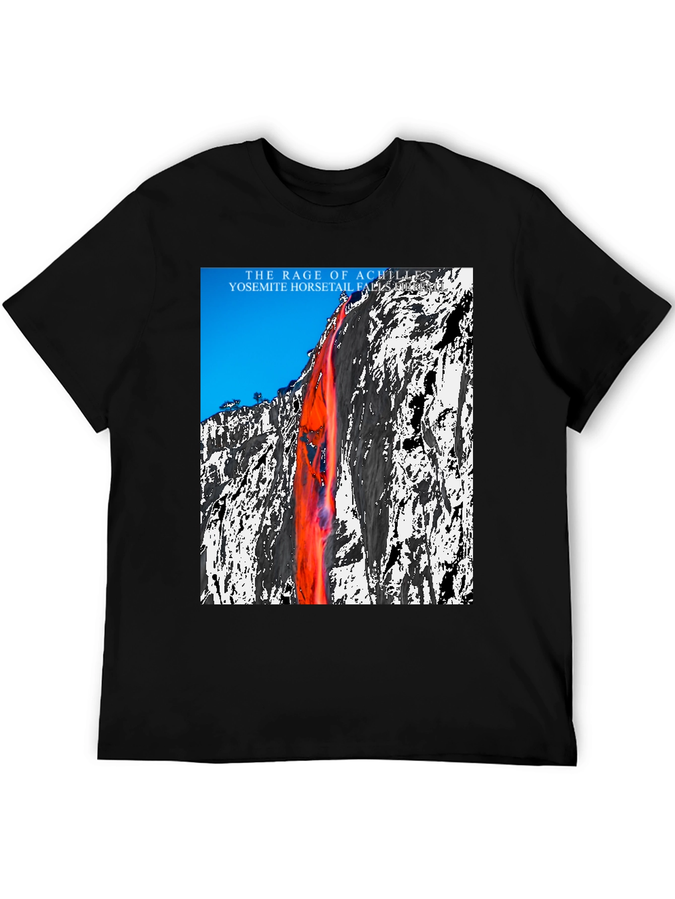 Rage of Achilles Yosemite Falls Graphic Tee
