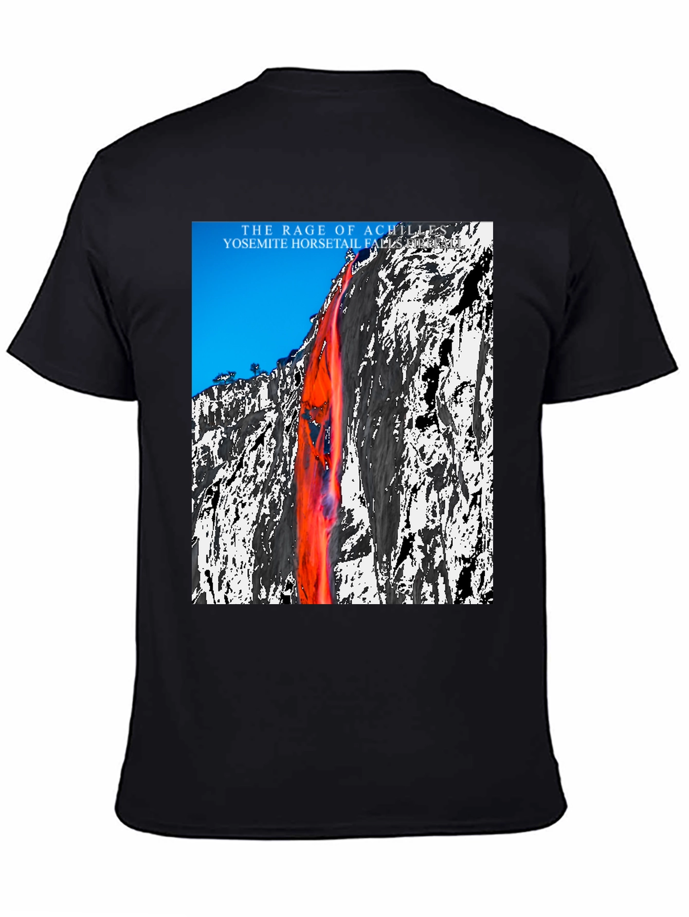 Rage of Achilles Yosemite Falls Graphic Tee