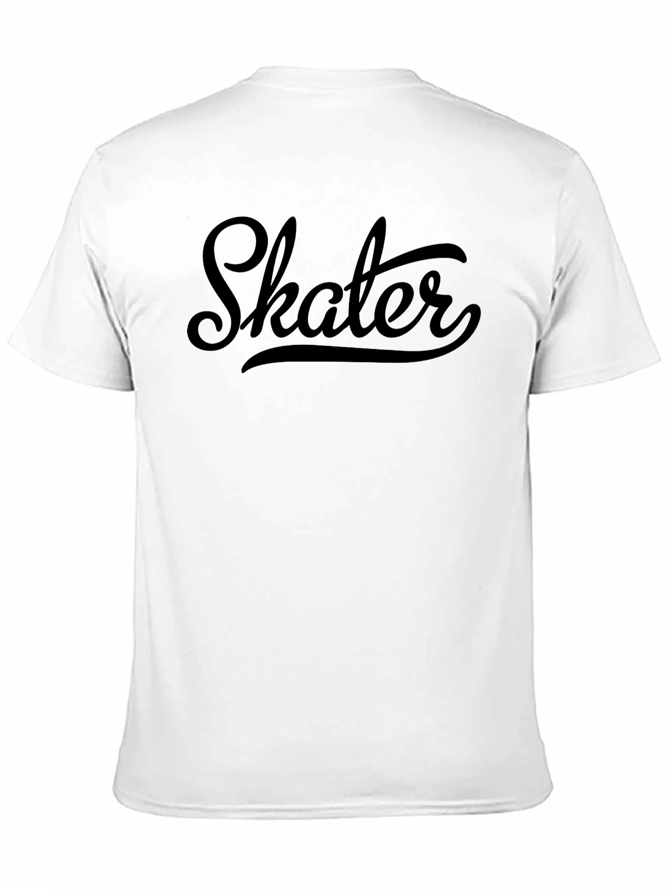 Skater Graphic Tee - Classic Black T-Shirt