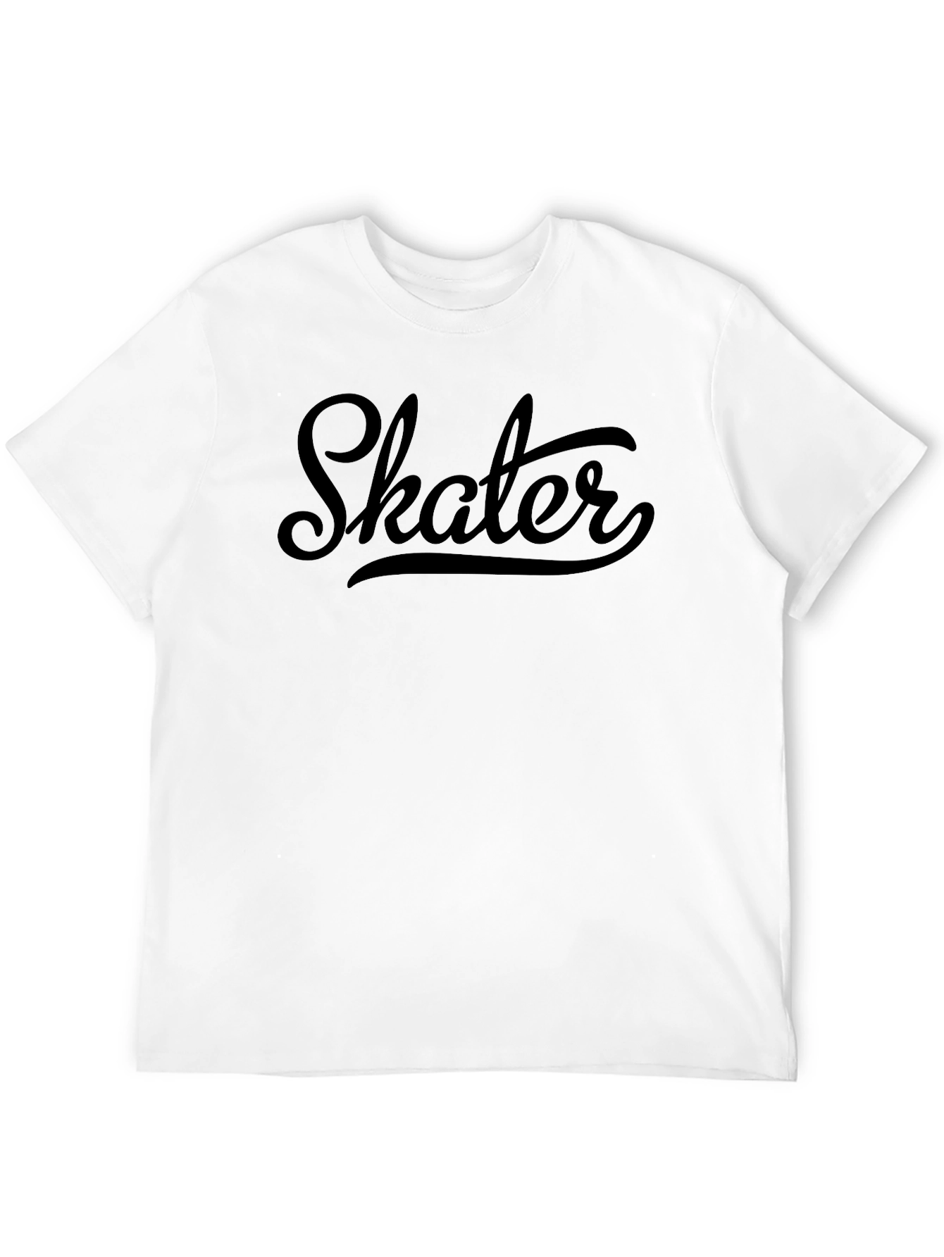Skater Graphic Tee - Classic Black T-Shirt