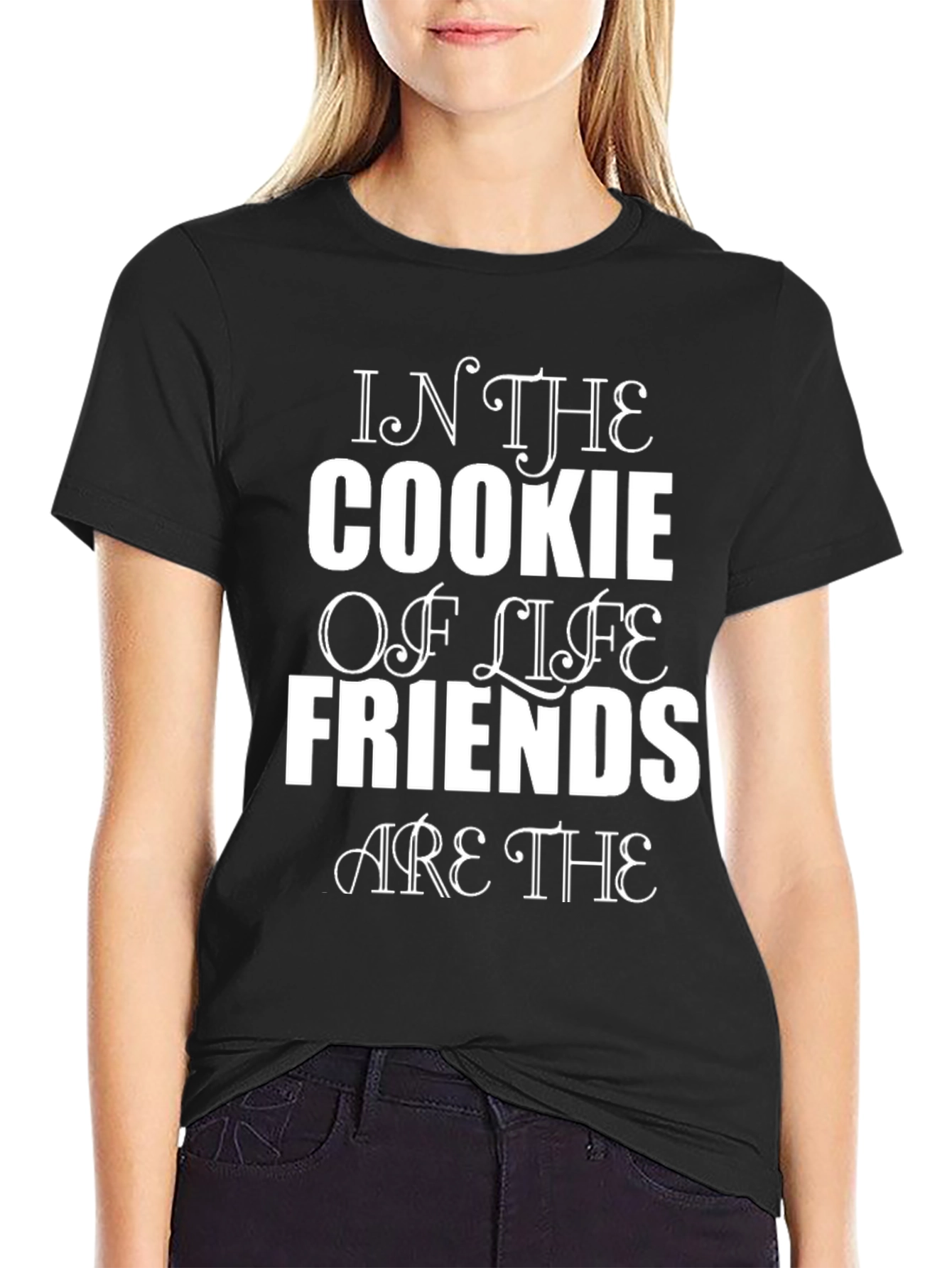 Cookie of Life Friends T-Shirt - Trendy Graphic Tee