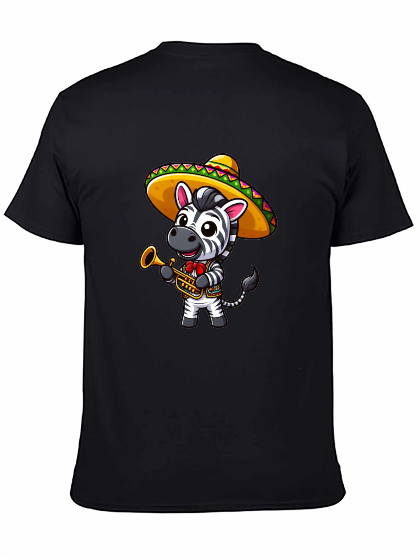 Zebra Trumpet Player T-Shirt