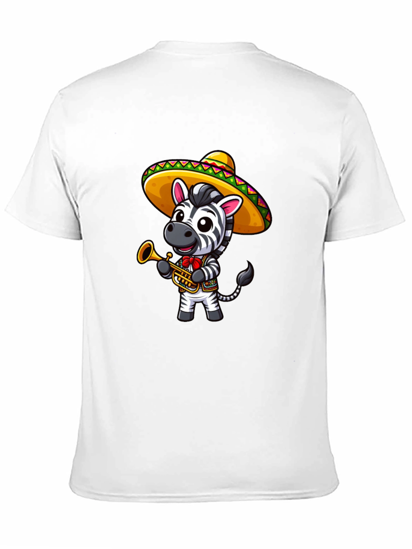 Zebra Trumpet Player T-Shirt