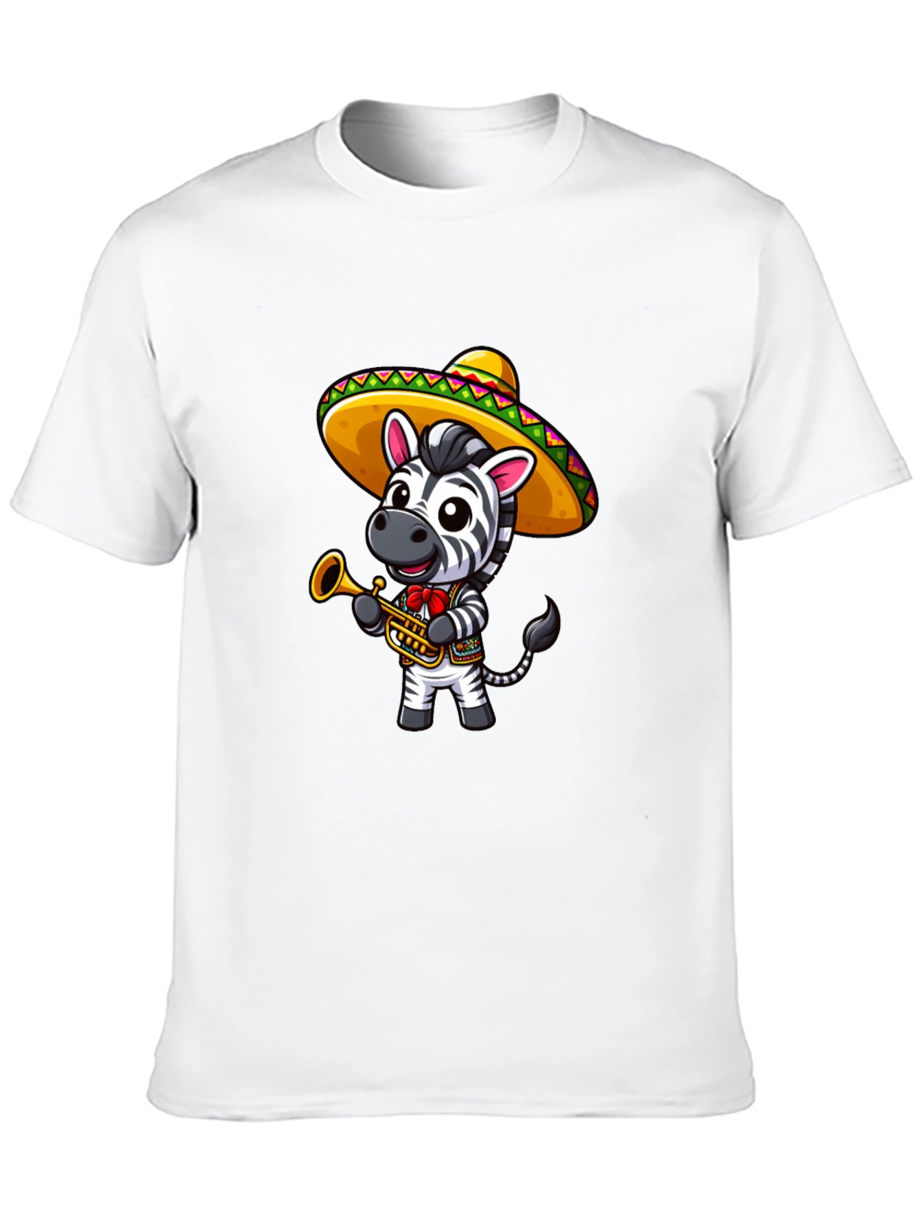 Zebra Trumpet Player T-Shirt