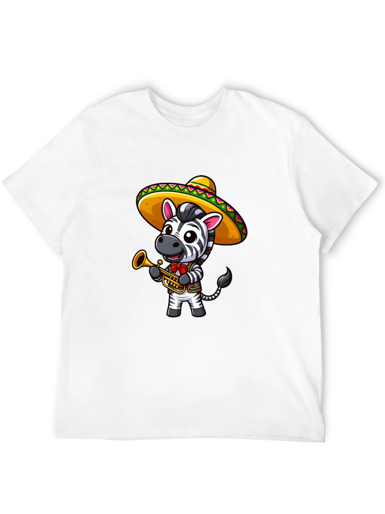 Zebra Trumpet Player T-Shirt
