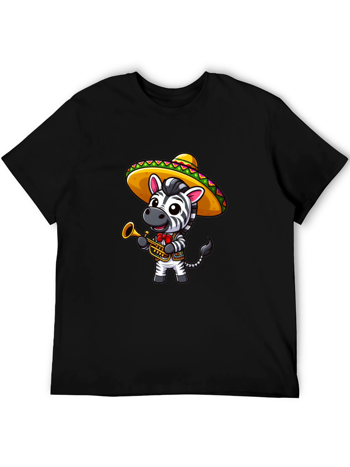 Zebra Trumpet Player T-Shirt