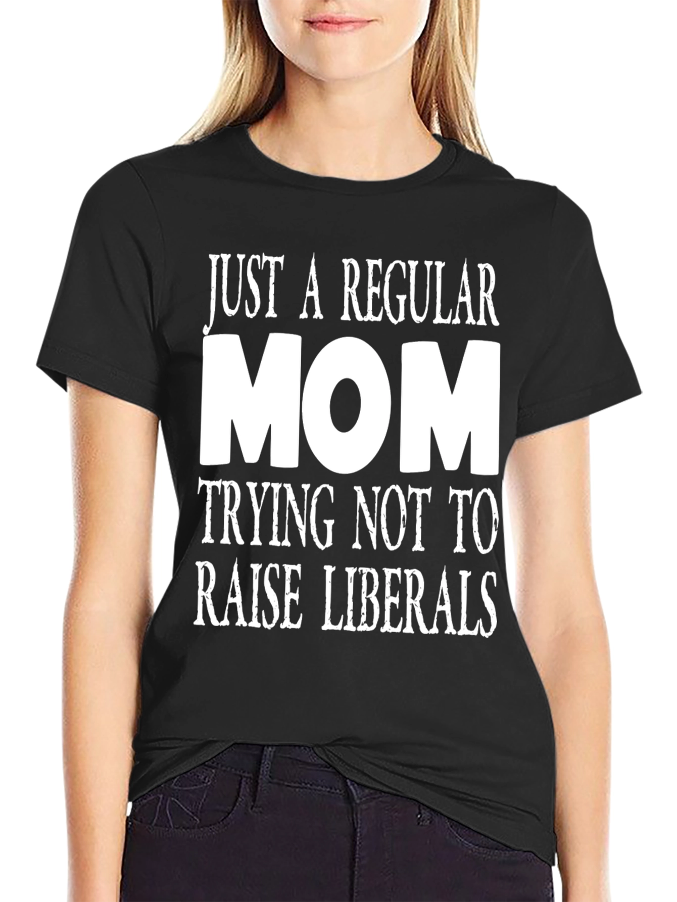 Regular Mom Anti-Liberal Graphic Tee