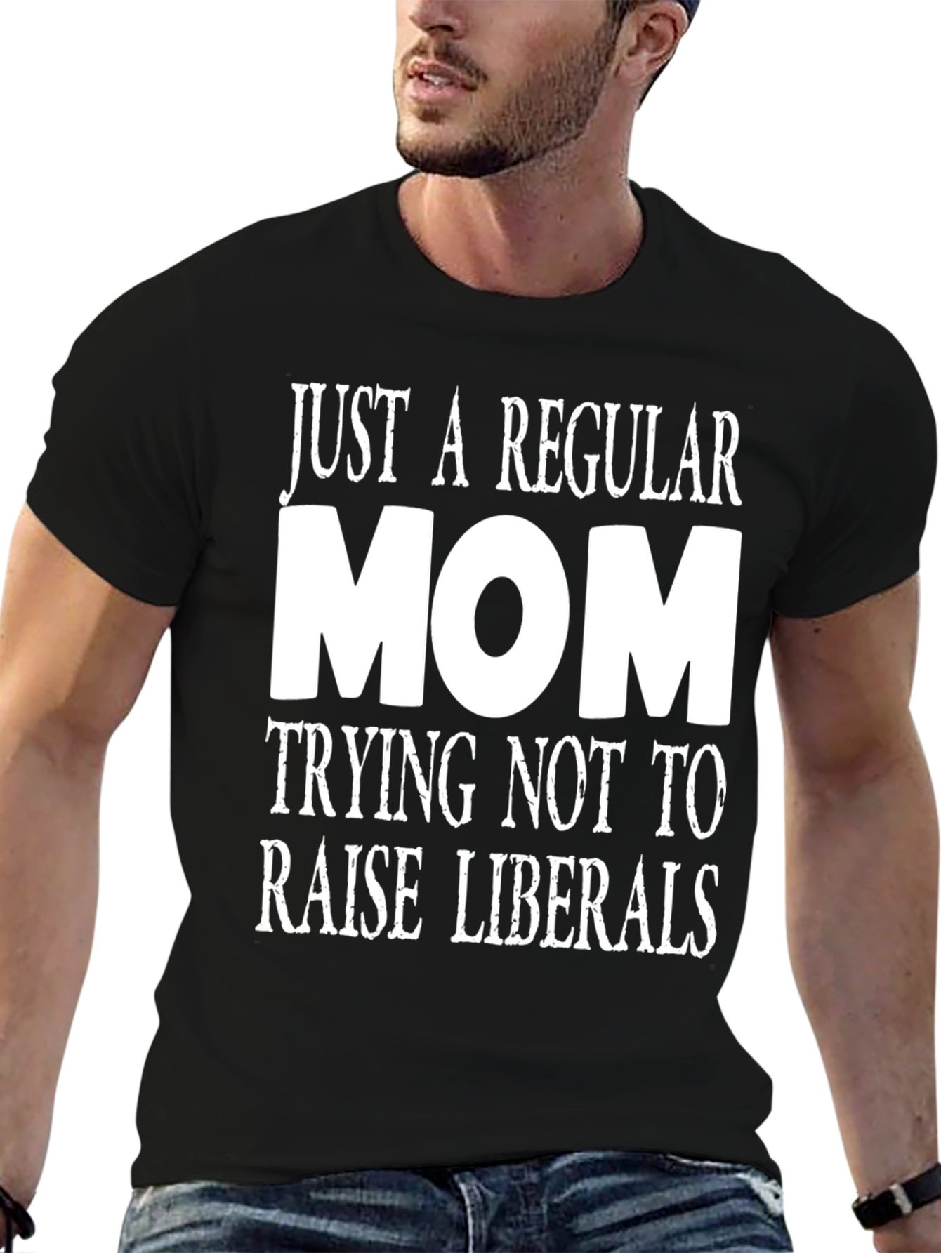 Regular Mom Anti-Liberal Graphic Tee