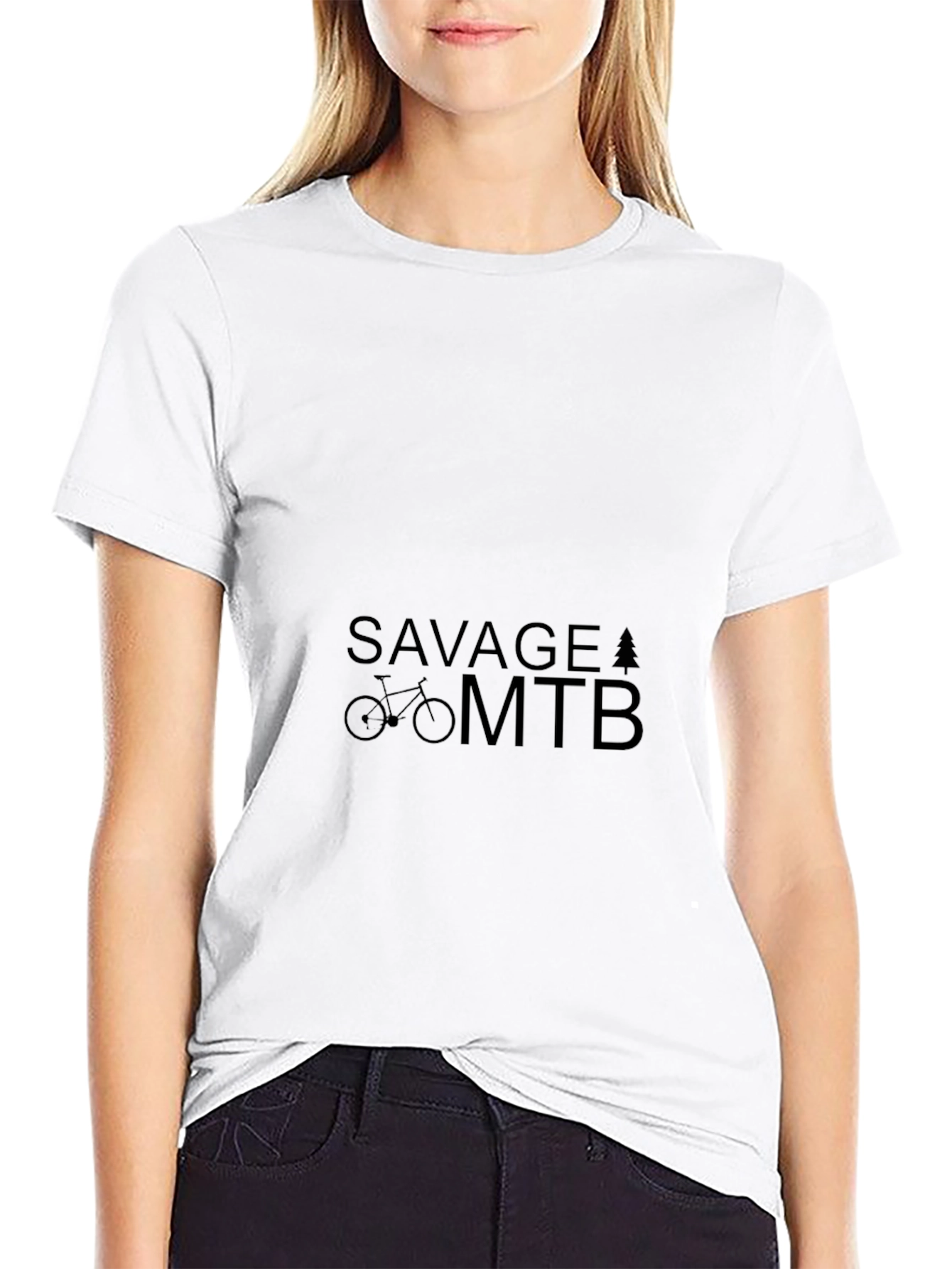 Savage MTB Graphic T-Shirt - Black