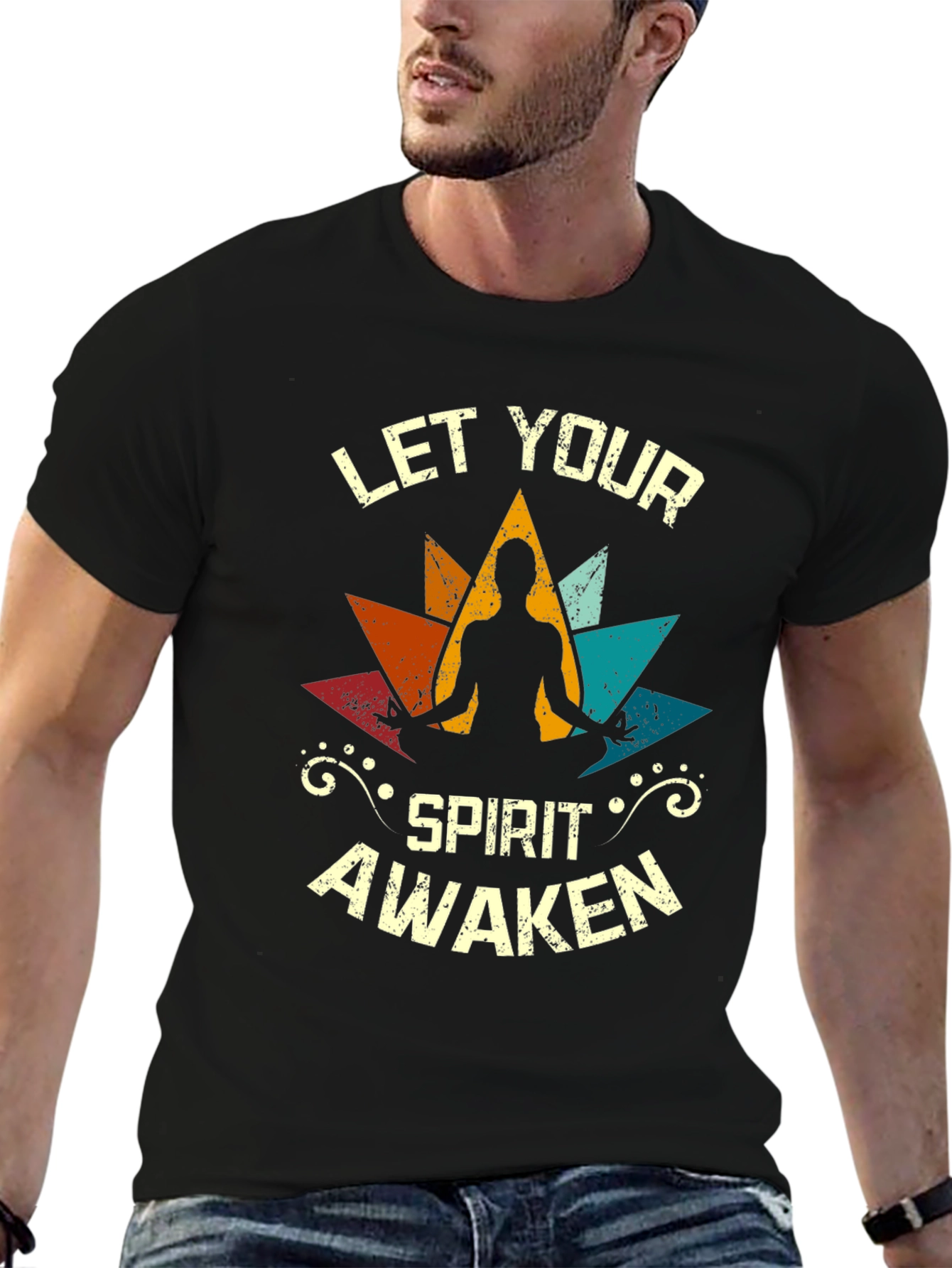 Let Your Spirit Awaken Yoga T-Shirt