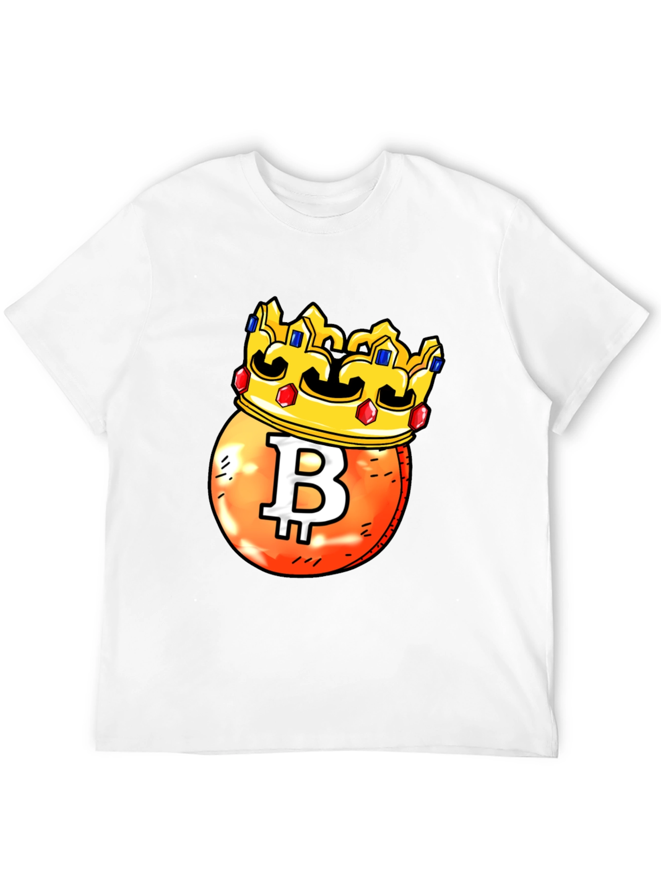 Bitcoin King T-Shirt - Crypto Currency Tee