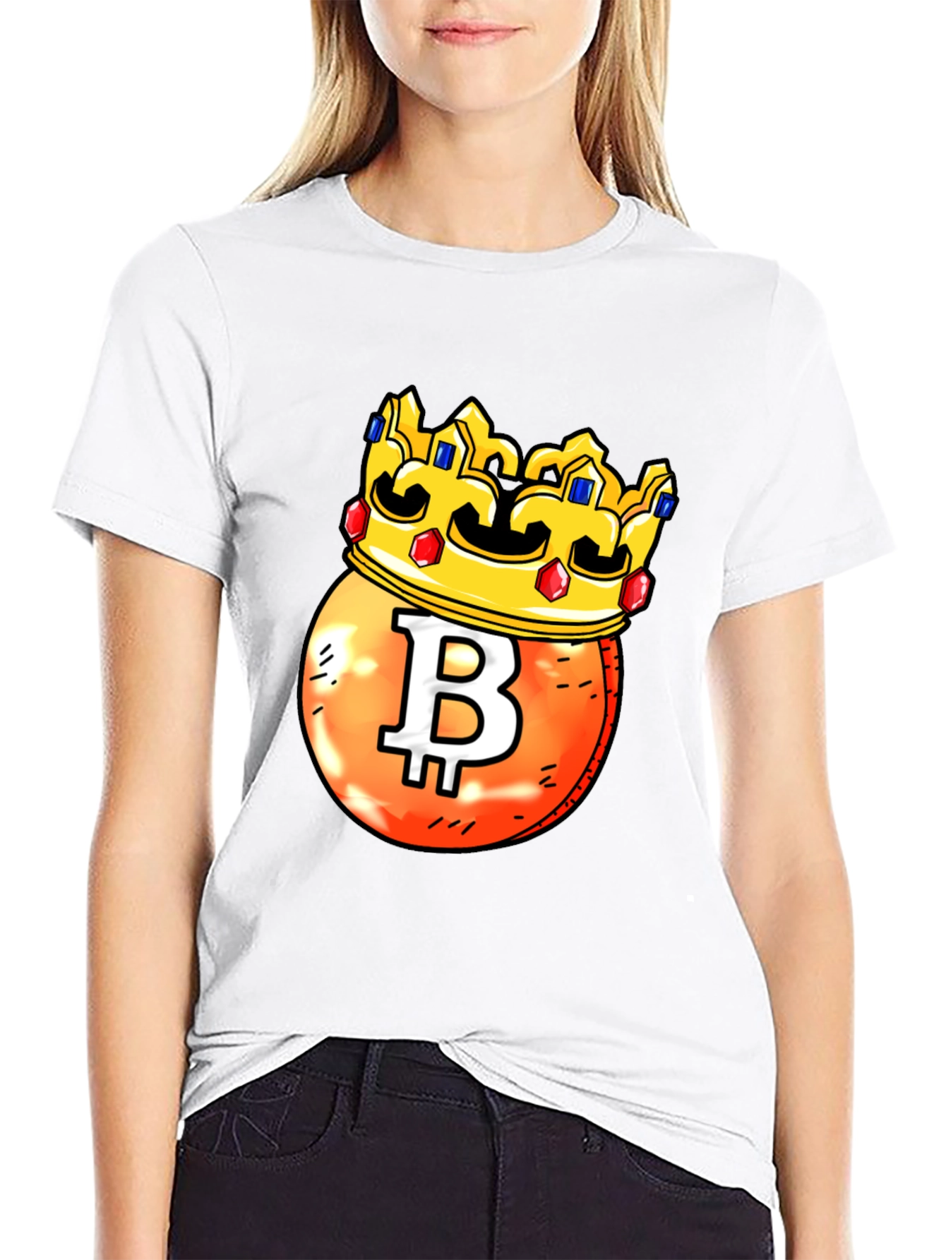 Bitcoin King T-Shirt - Crypto Currency Tee