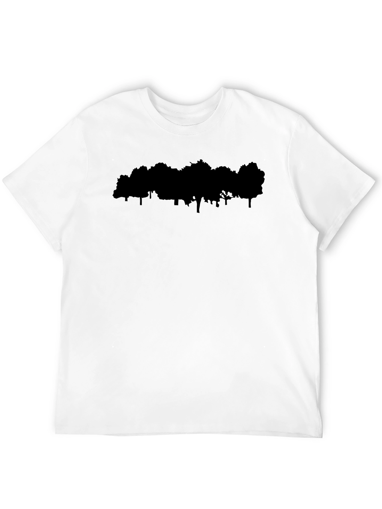 Silhouette Tree Black Graphic Tee