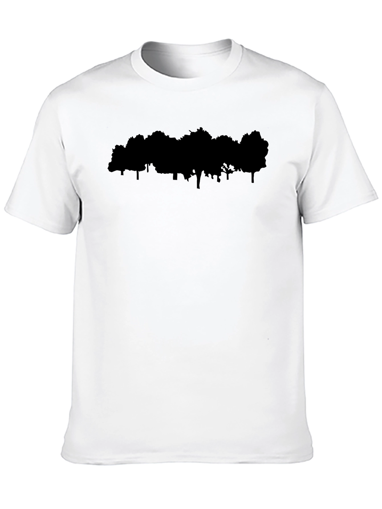 Silhouette Tree Black Graphic Tee