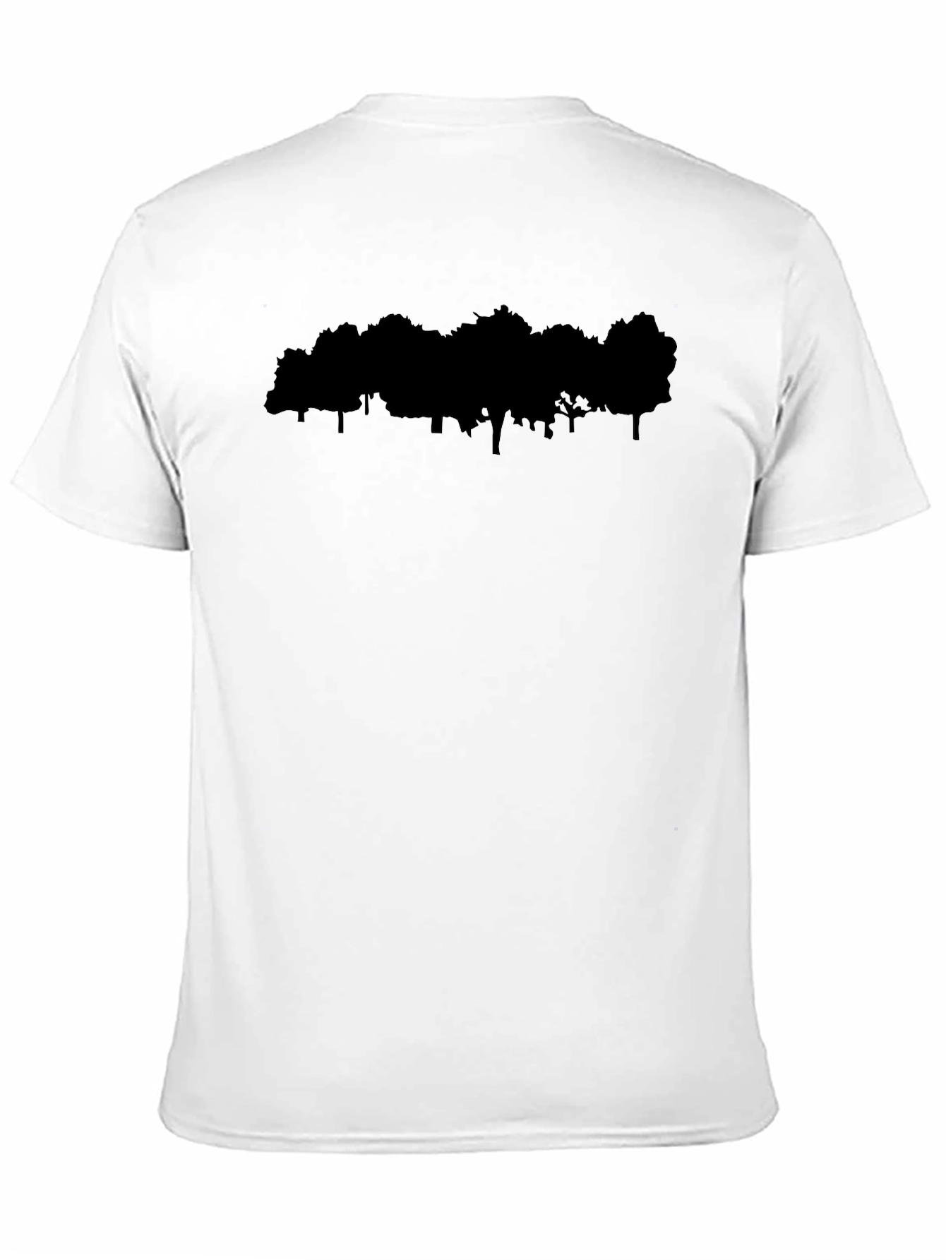 Silhouette Tree Black Graphic Tee