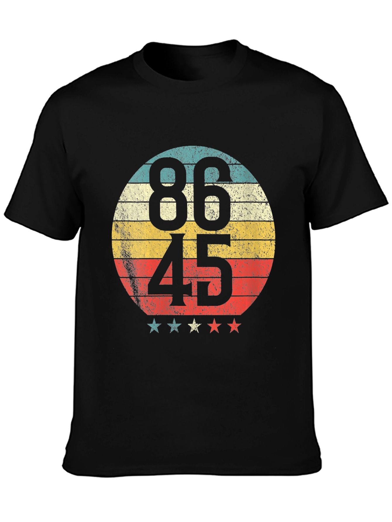 86 45 Retro Graphic Tee - Political Statement T-Shirt