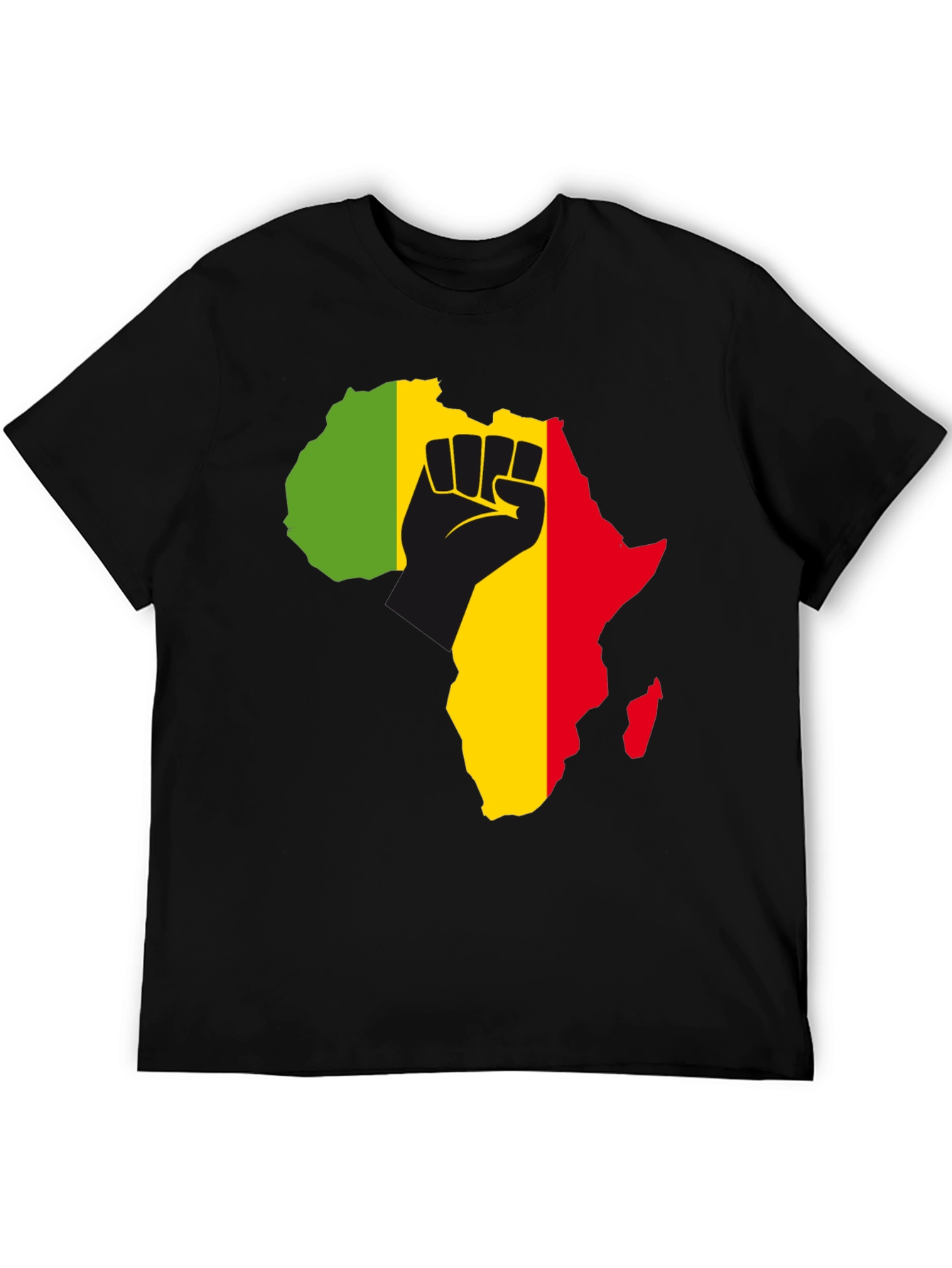 Africa Fist T-Shirt - Black Power Pride Tee