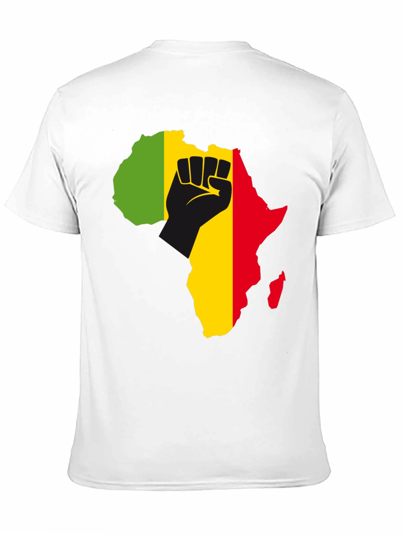 Africa Fist T-Shirt - Black Power Pride Tee
