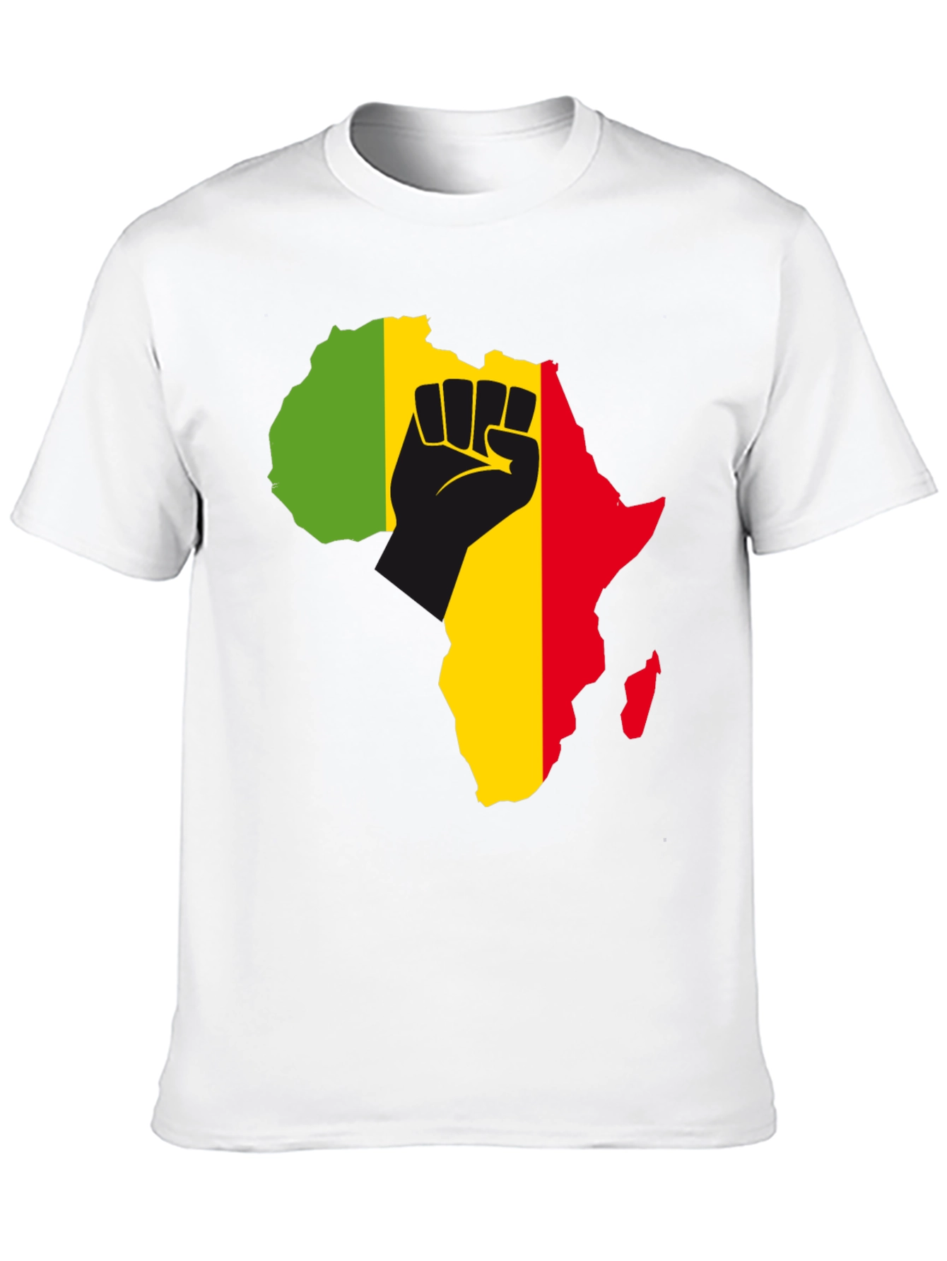 Africa Fist T-Shirt - Black Power Pride Tee