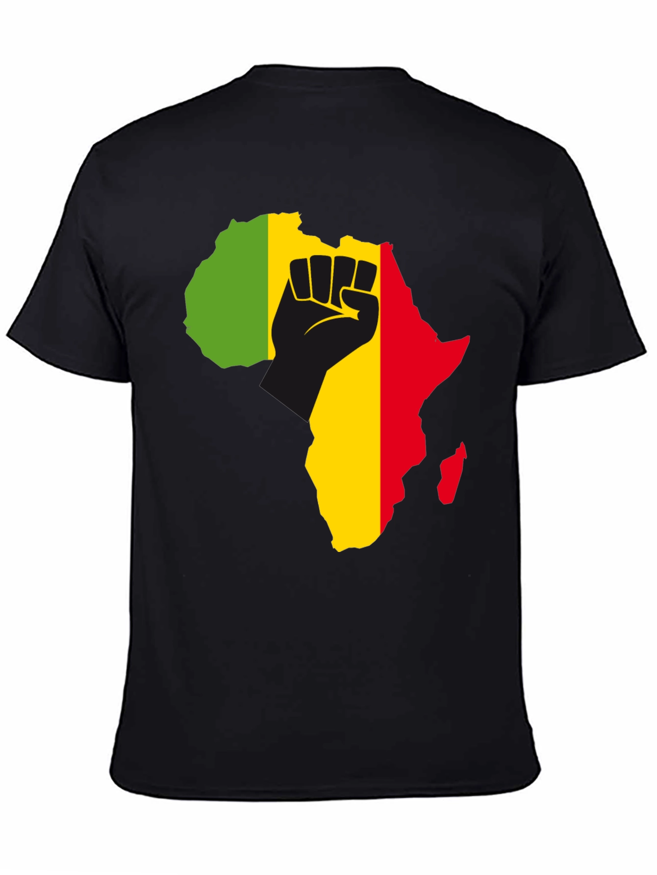 Africa Fist T-Shirt - Black Power Pride Tee