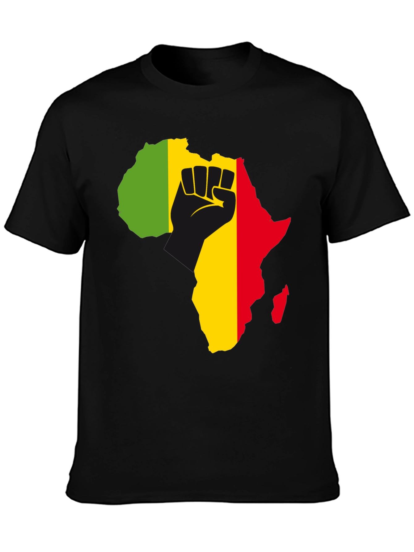 Africa Fist T-Shirt - Black Power Pride Tee