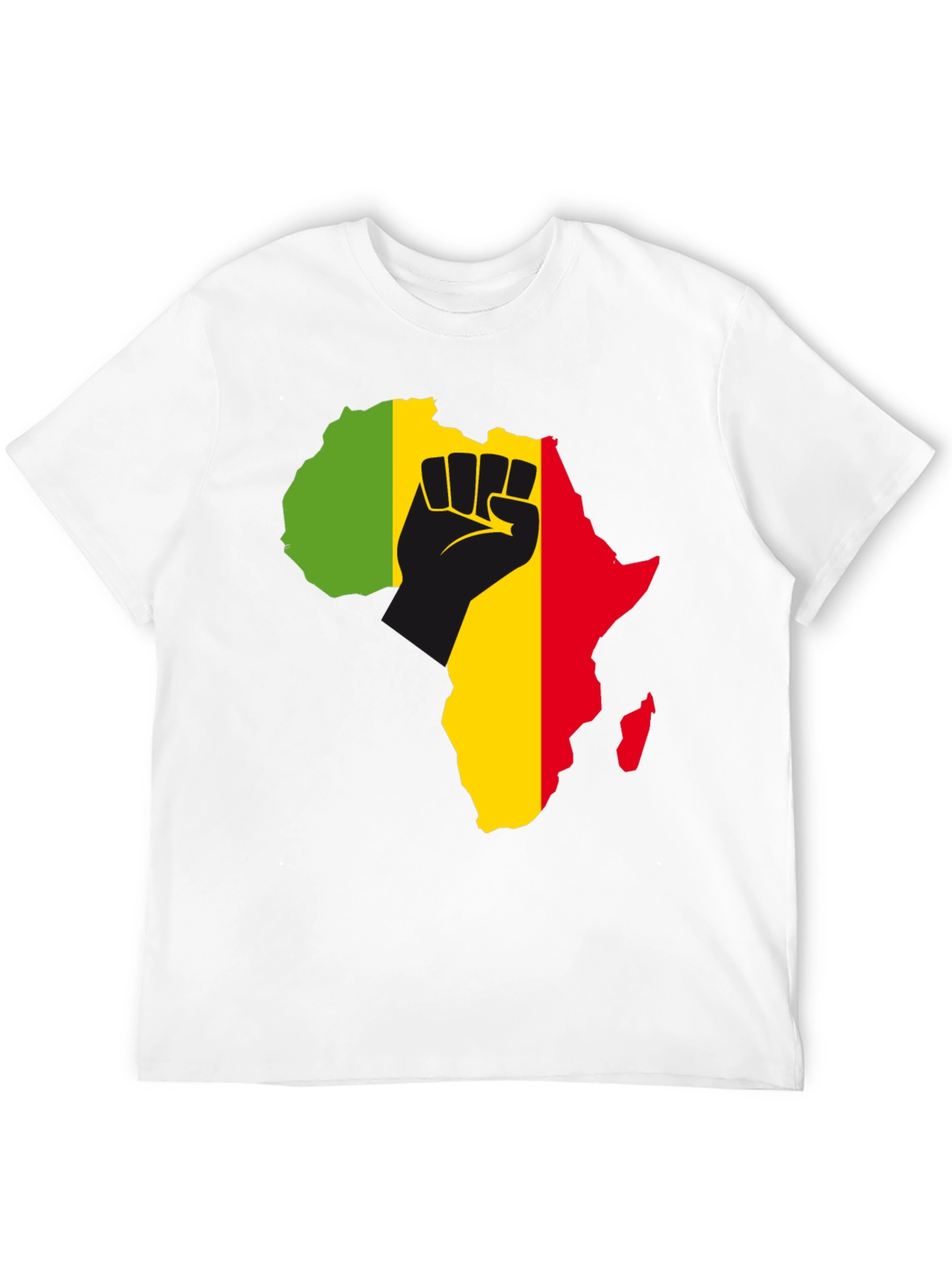 Africa Fist T-Shirt - Black Power Pride Tee