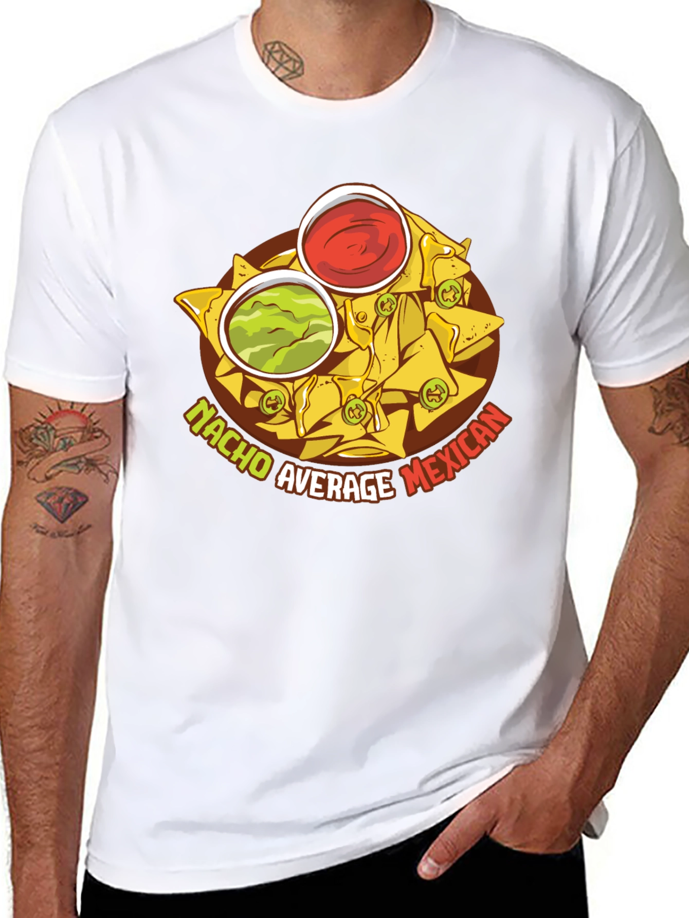 Nacho Average Mexican Food T-Shirt