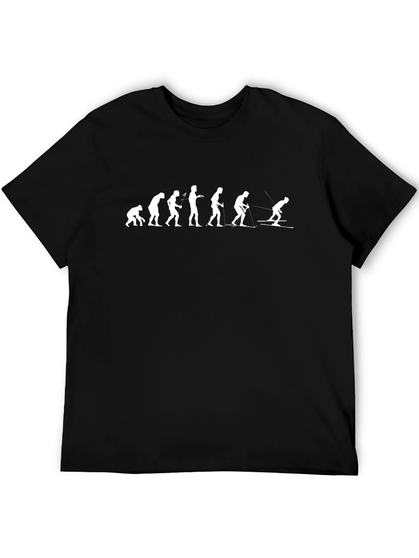 Evolution of Skiing T-Shirt