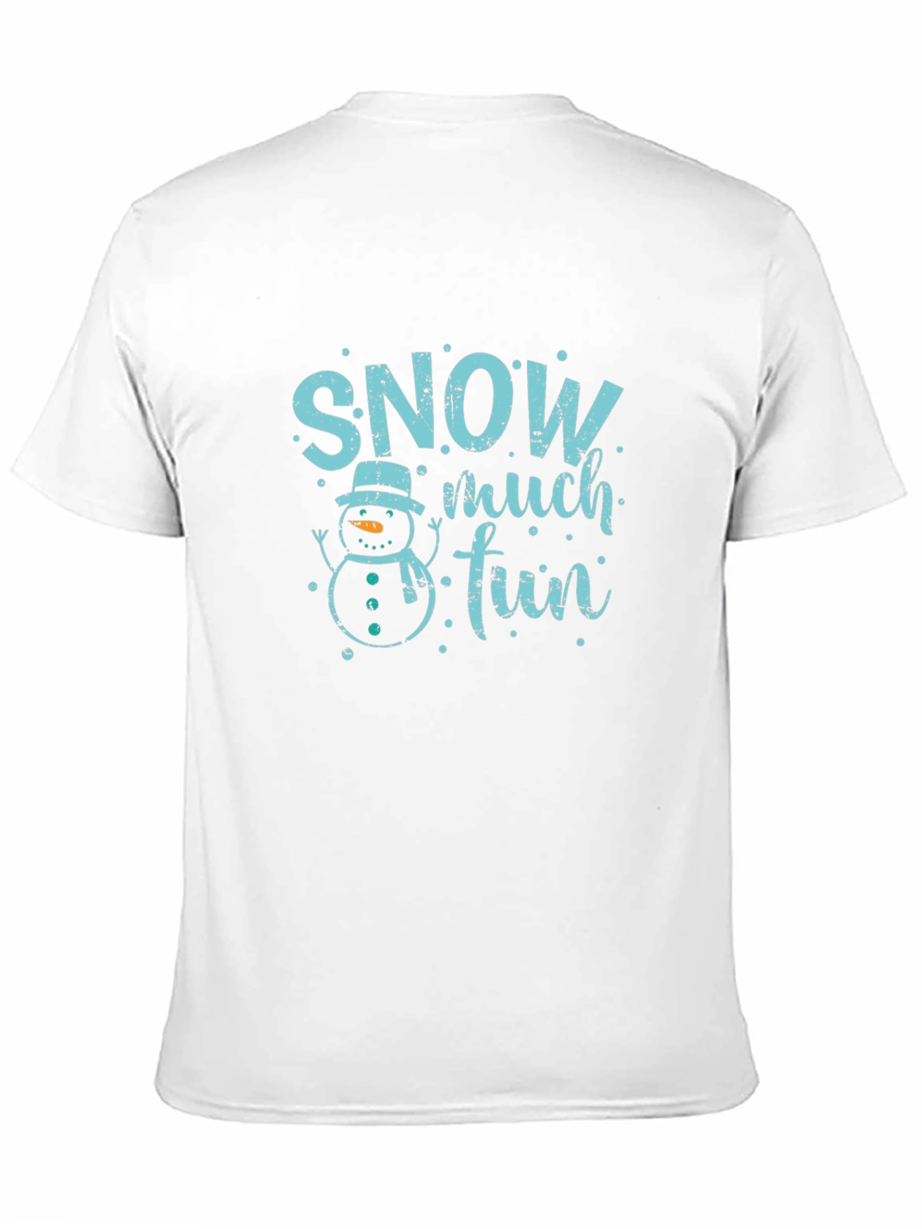 Snow Much Fun Graphic T-Shirt - Black