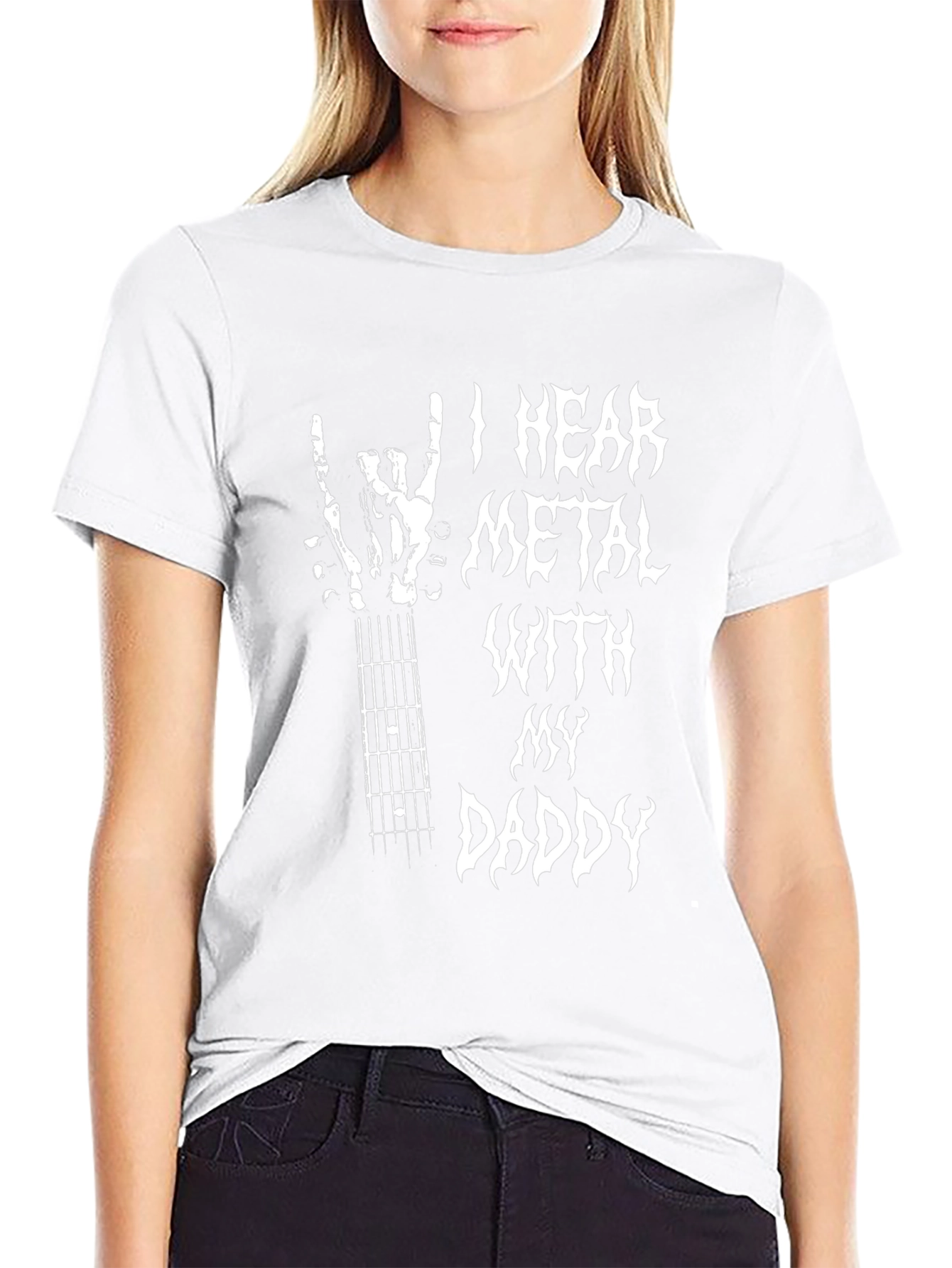 I Hear Metal with My Daddy T-Shirt