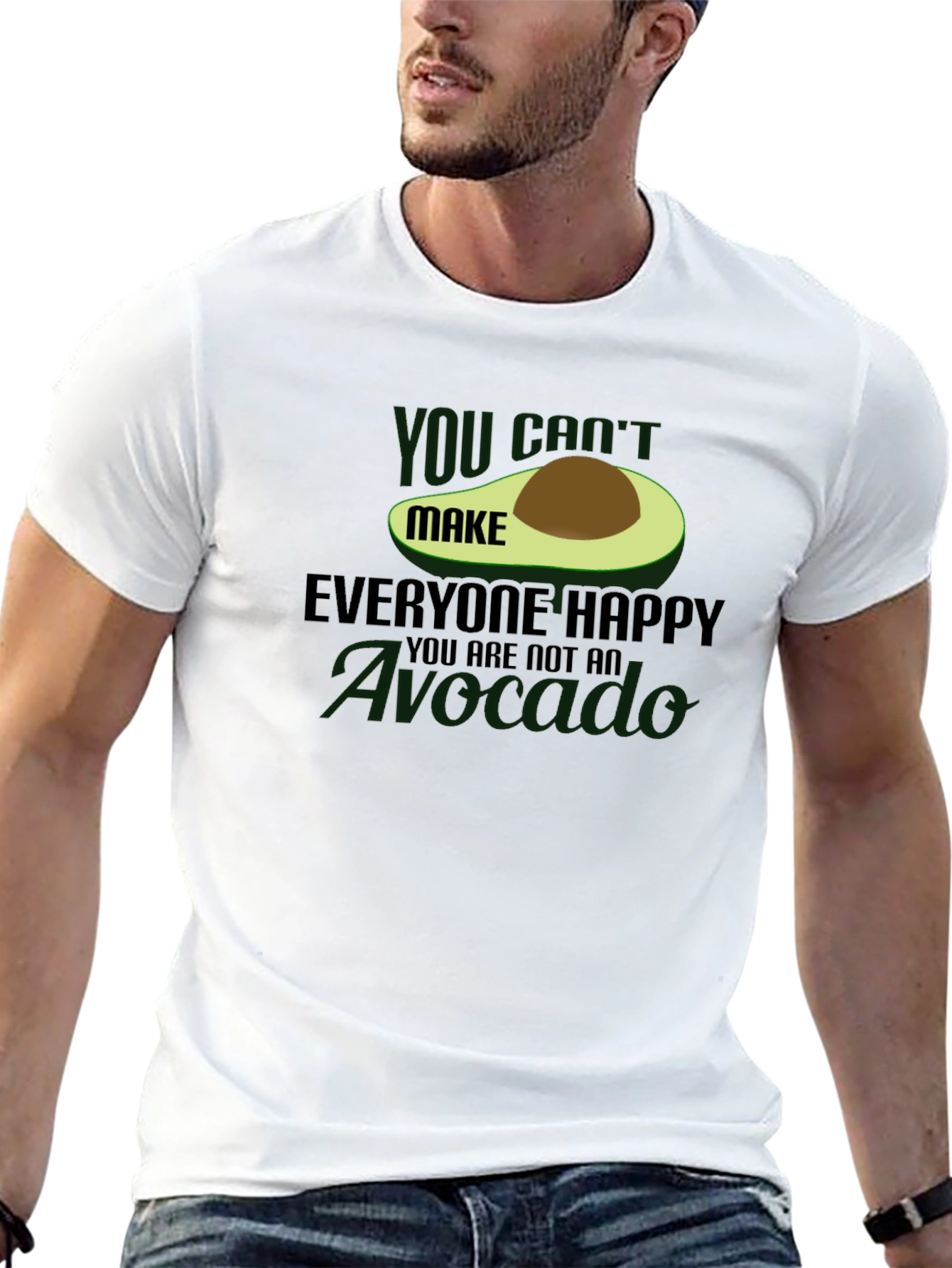 Avocado Graphic Tee - Humorous Unisex T-Shirt