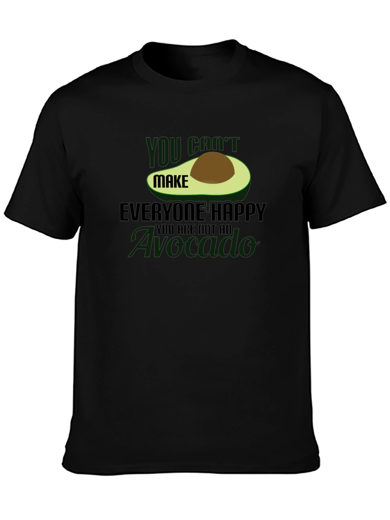 Avocado Graphic Tee - Humorous Unisex T-Shirt