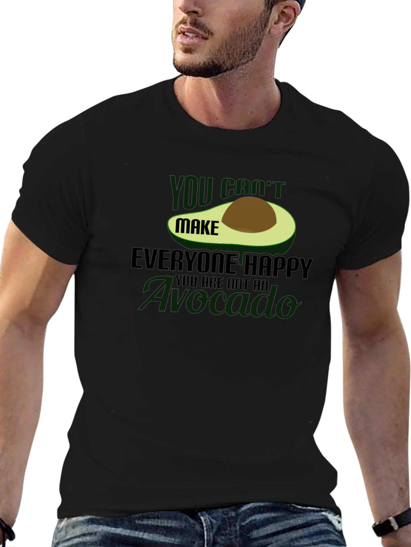 Avocado Graphic Tee - Humorous Unisex T-Shirt