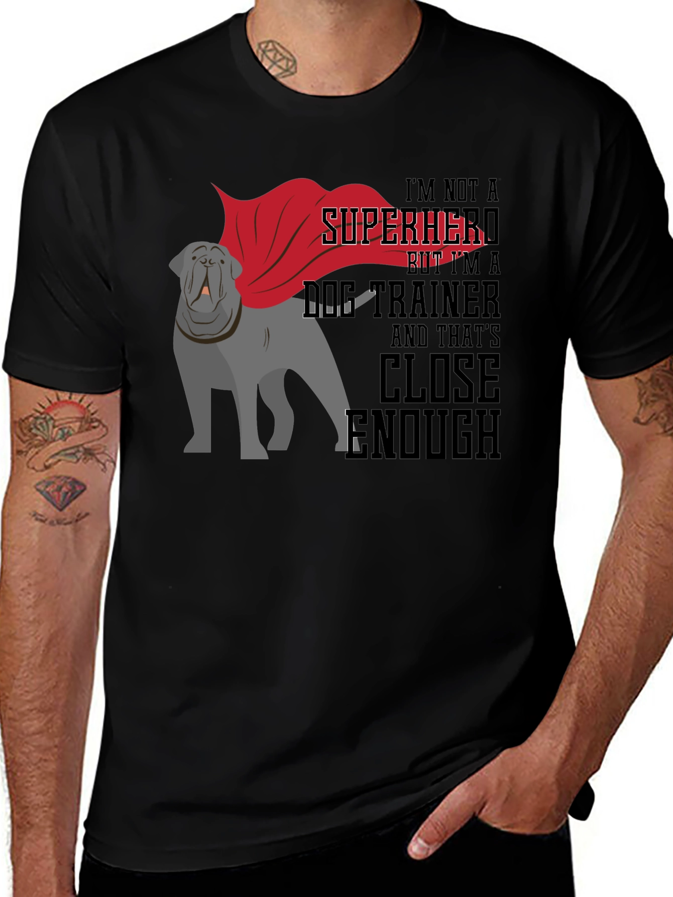 Dog Trainer Superhero T-Shirt - Unisex Tee