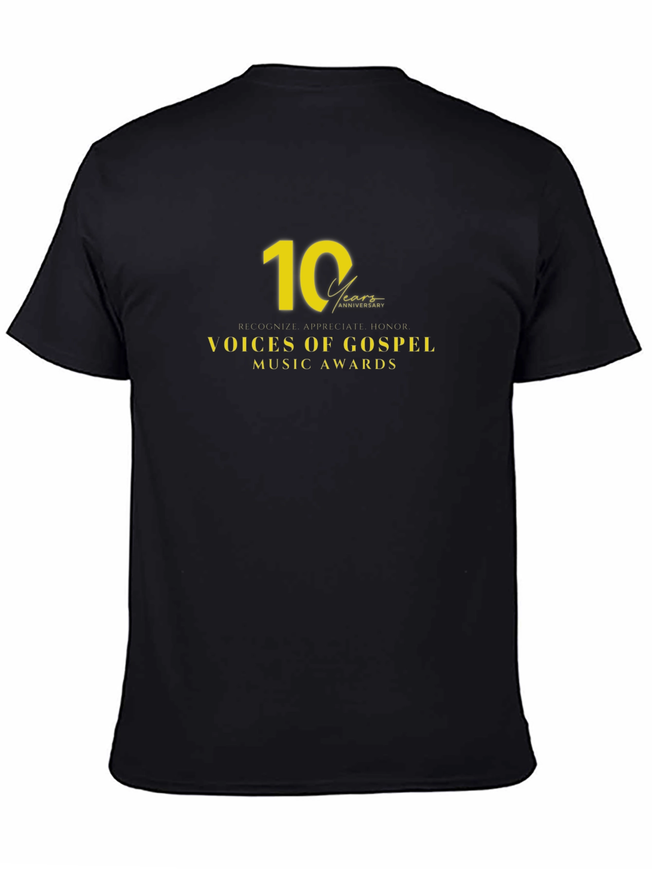 Voices of Gospel Music Awards 10th Anniversary T-Shirt