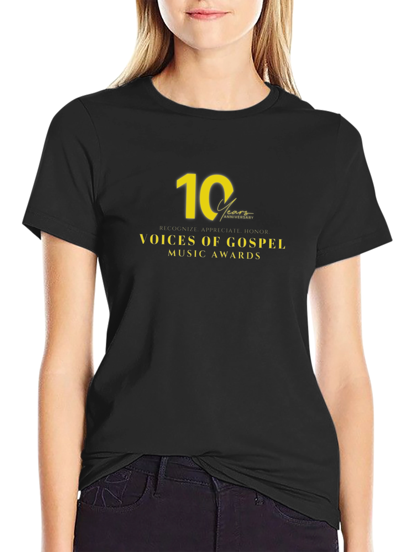 Voices of Gospel Music Awards 10th Anniversary T-Shirt