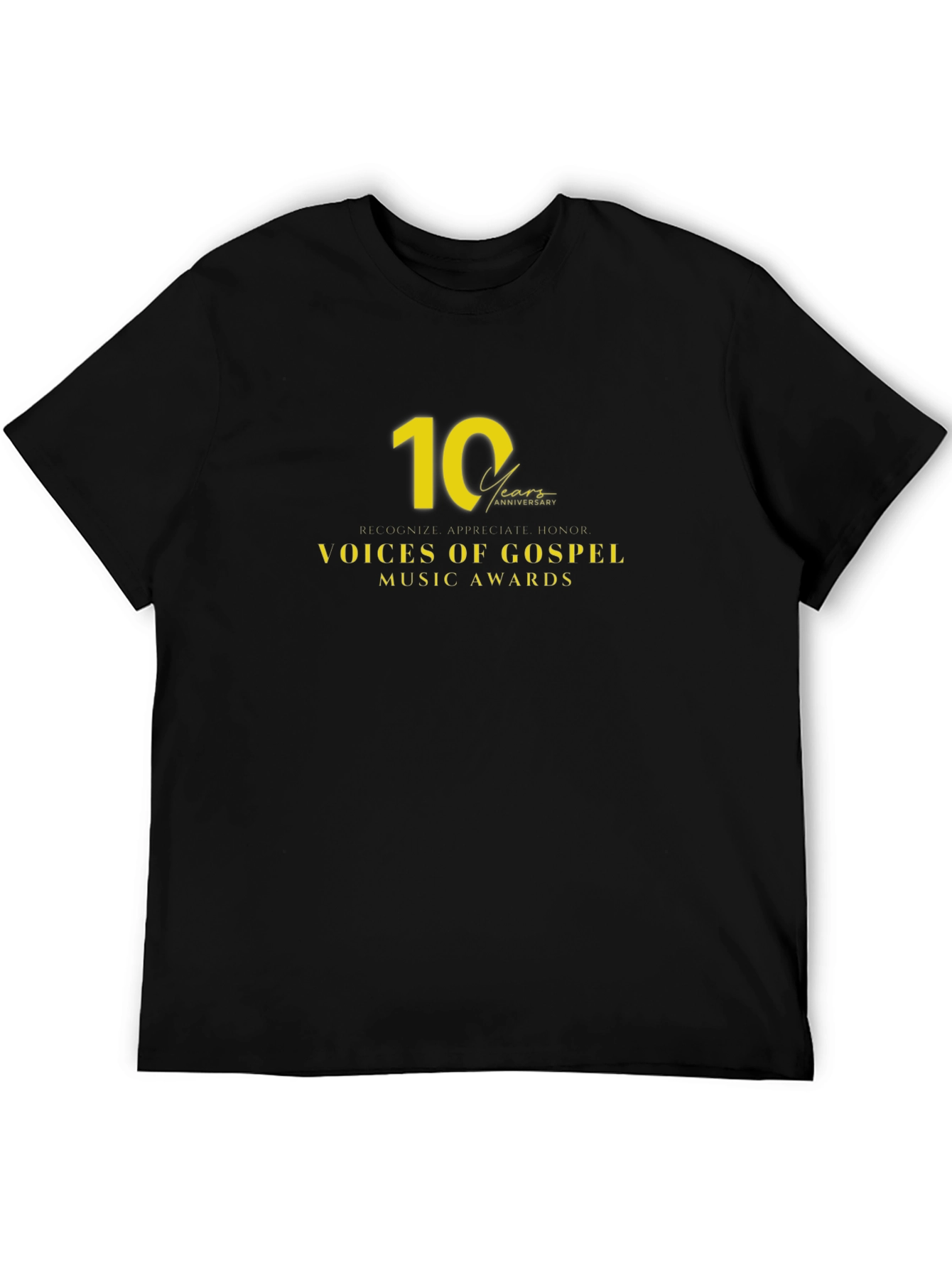 Voices of Gospel Music Awards 10th Anniversary T-Shirt