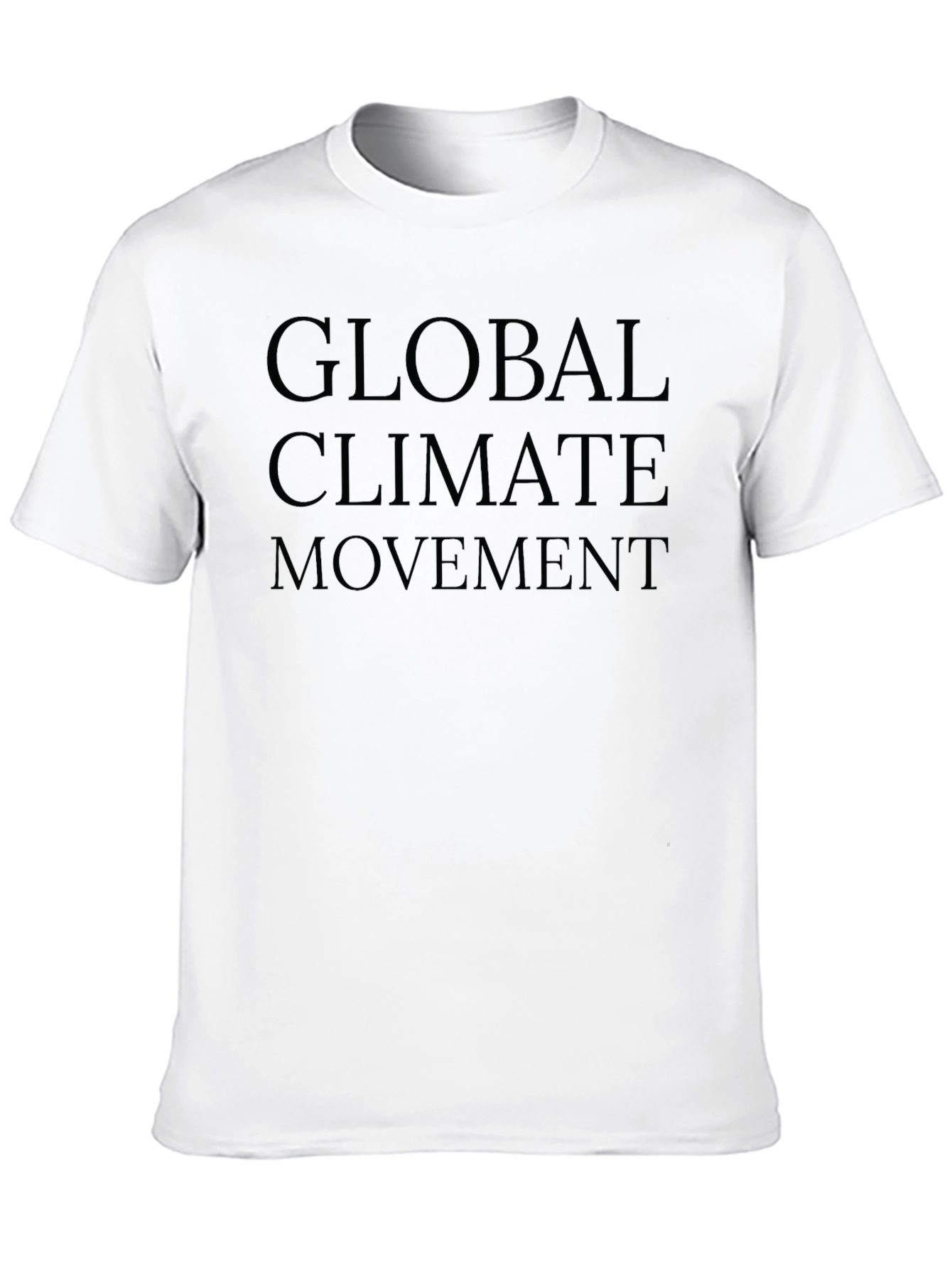 Global Climate Movement Tee - Eco-Friendly Statement Shirt