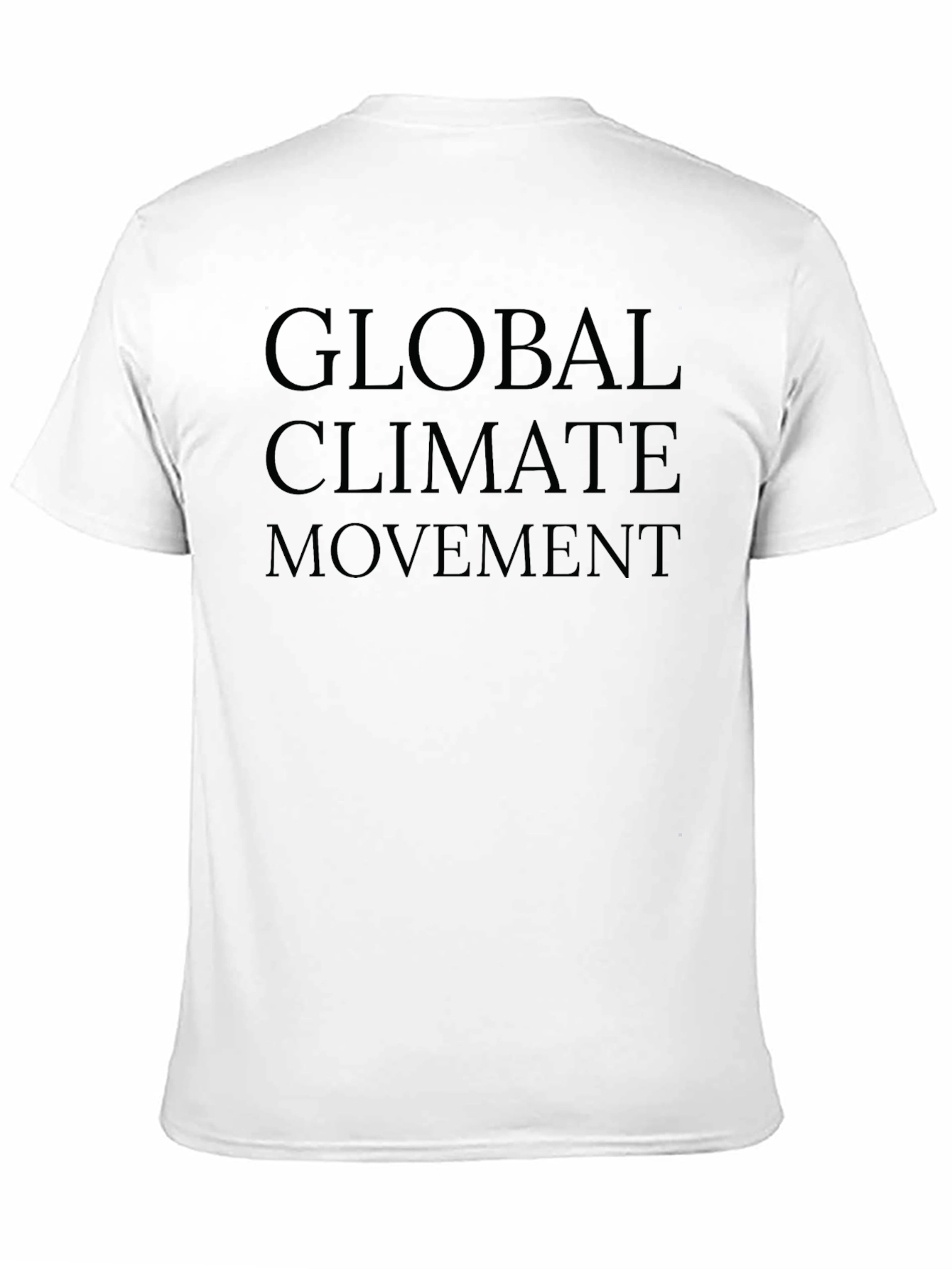 Global Climate Movement Tee - Eco-Friendly Statement Shirt