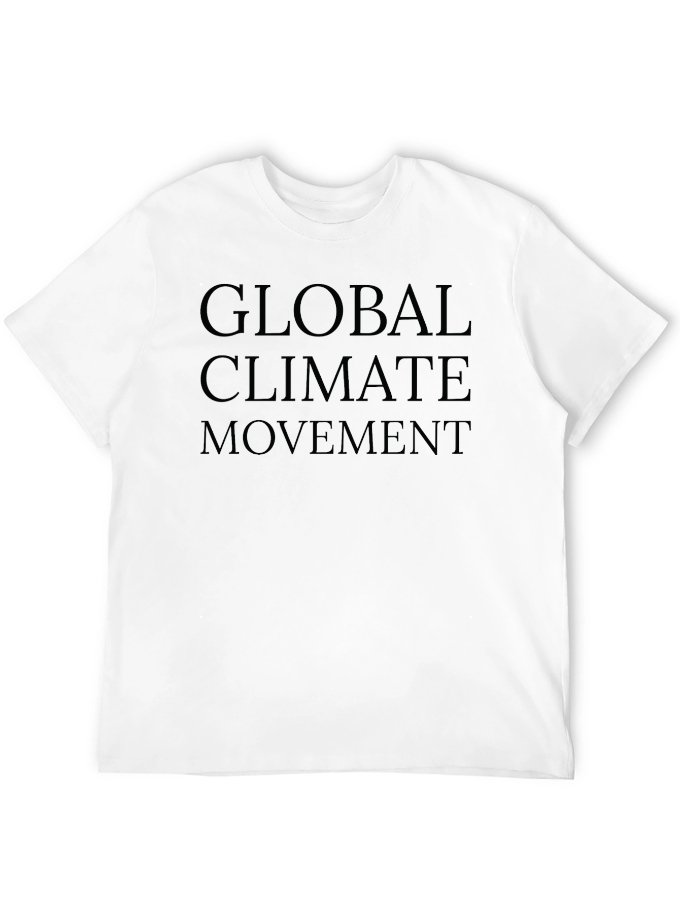 Global Climate Movement Tee - Eco-Friendly Statement Shirt