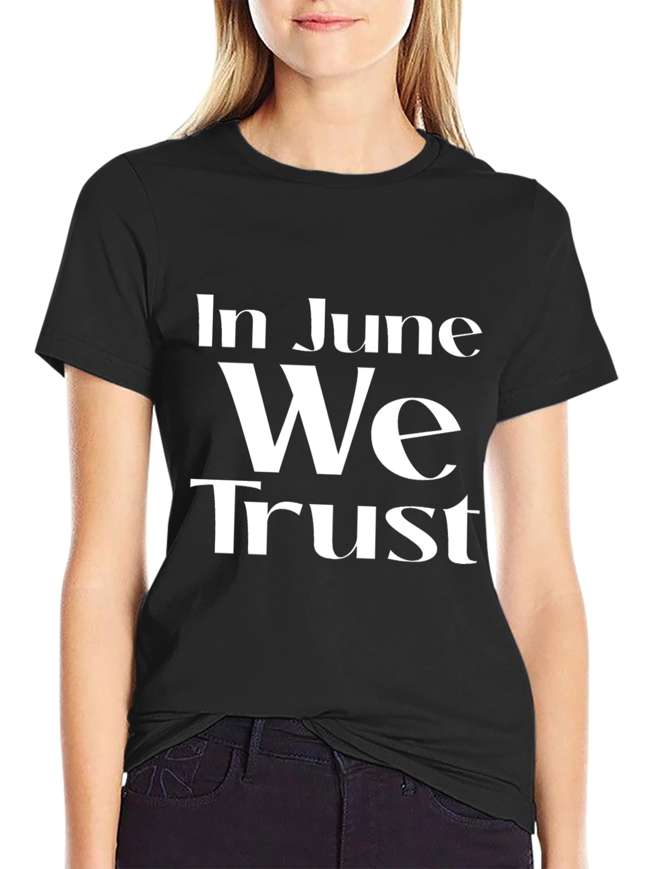 In June We Trust T-Shirt - Mens Graphic Tee