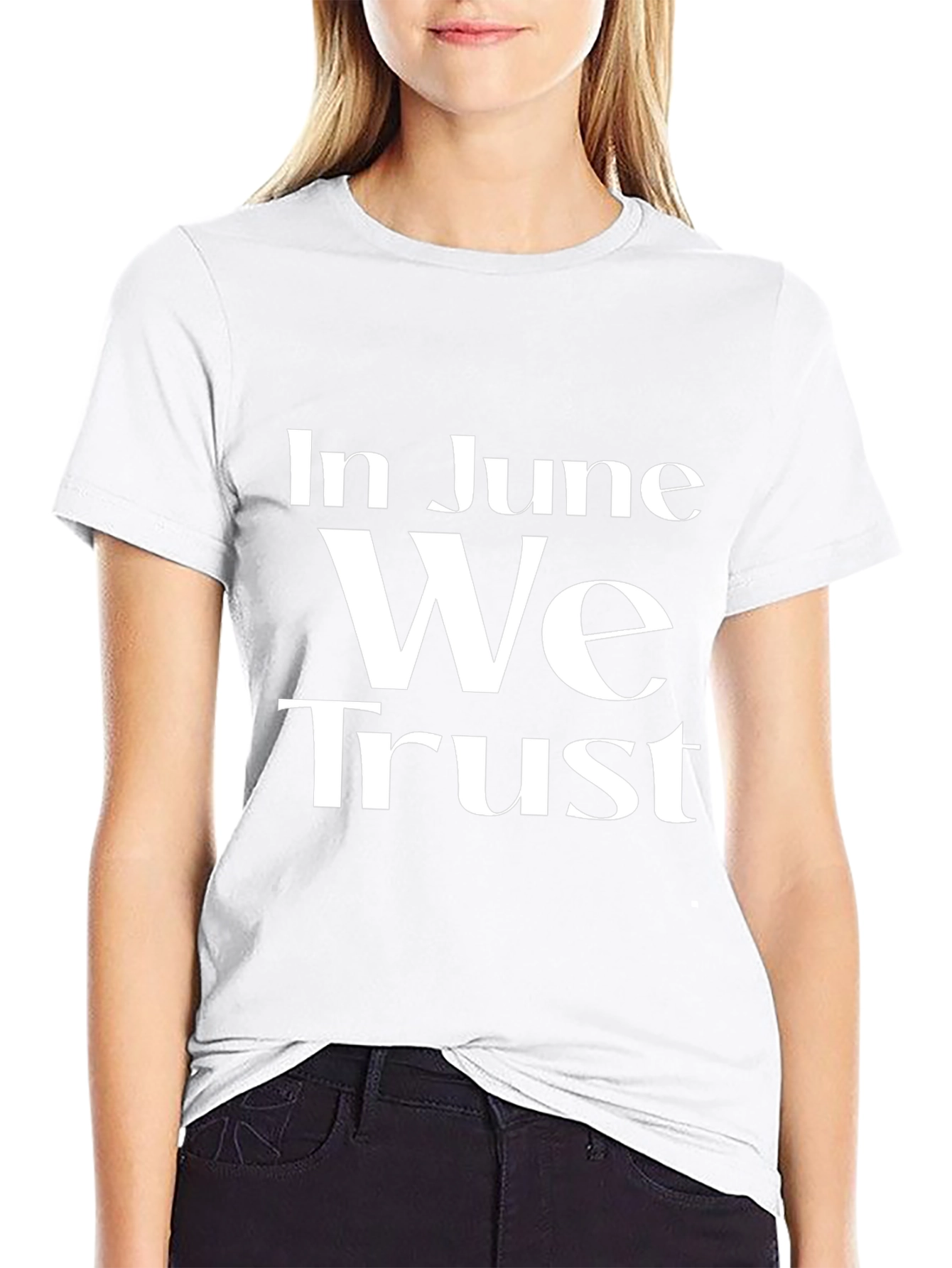In June We Trust T-Shirt - Mens Graphic Tee