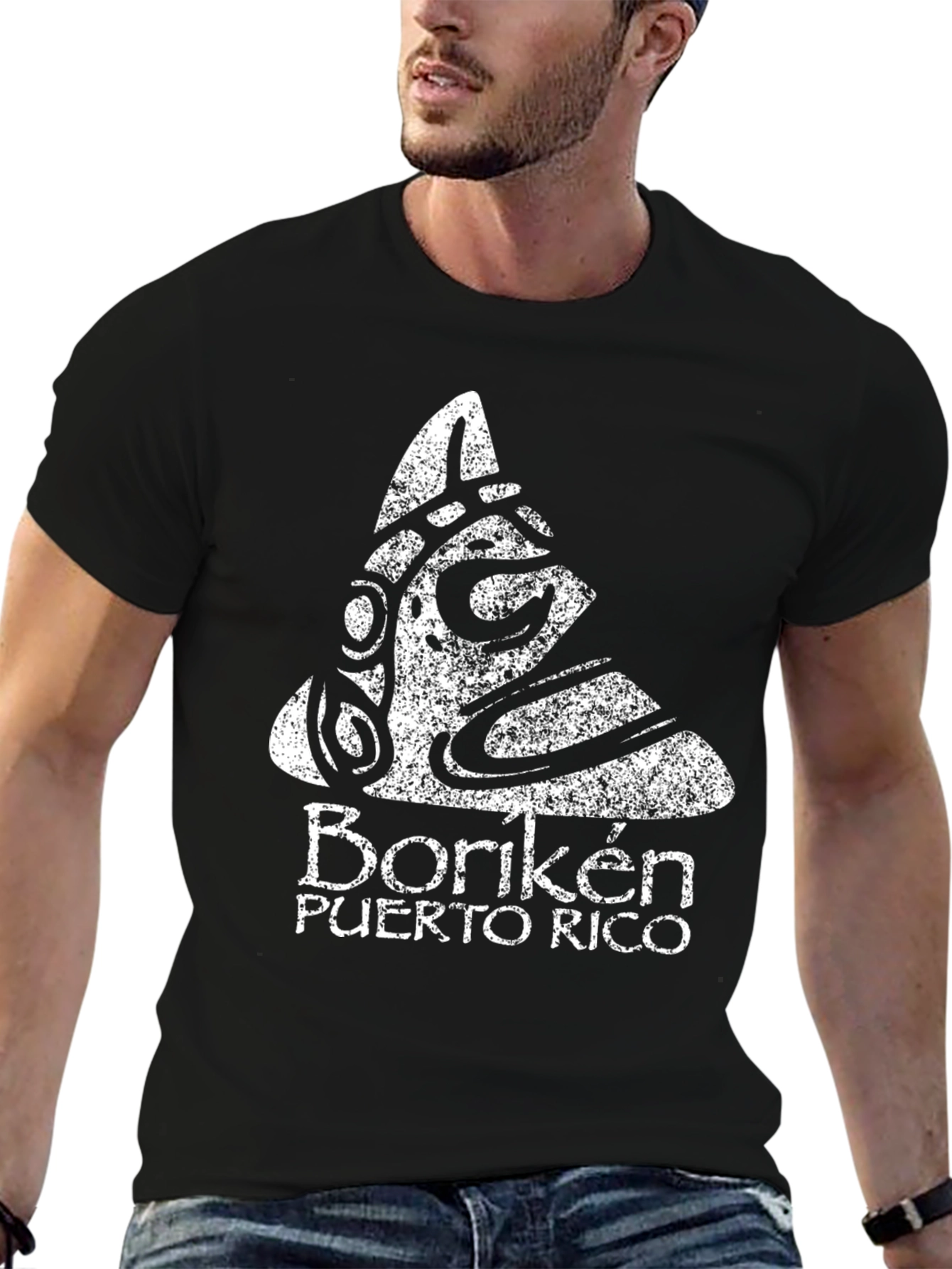 Boriken Puerto Rico T-Shirt - Black