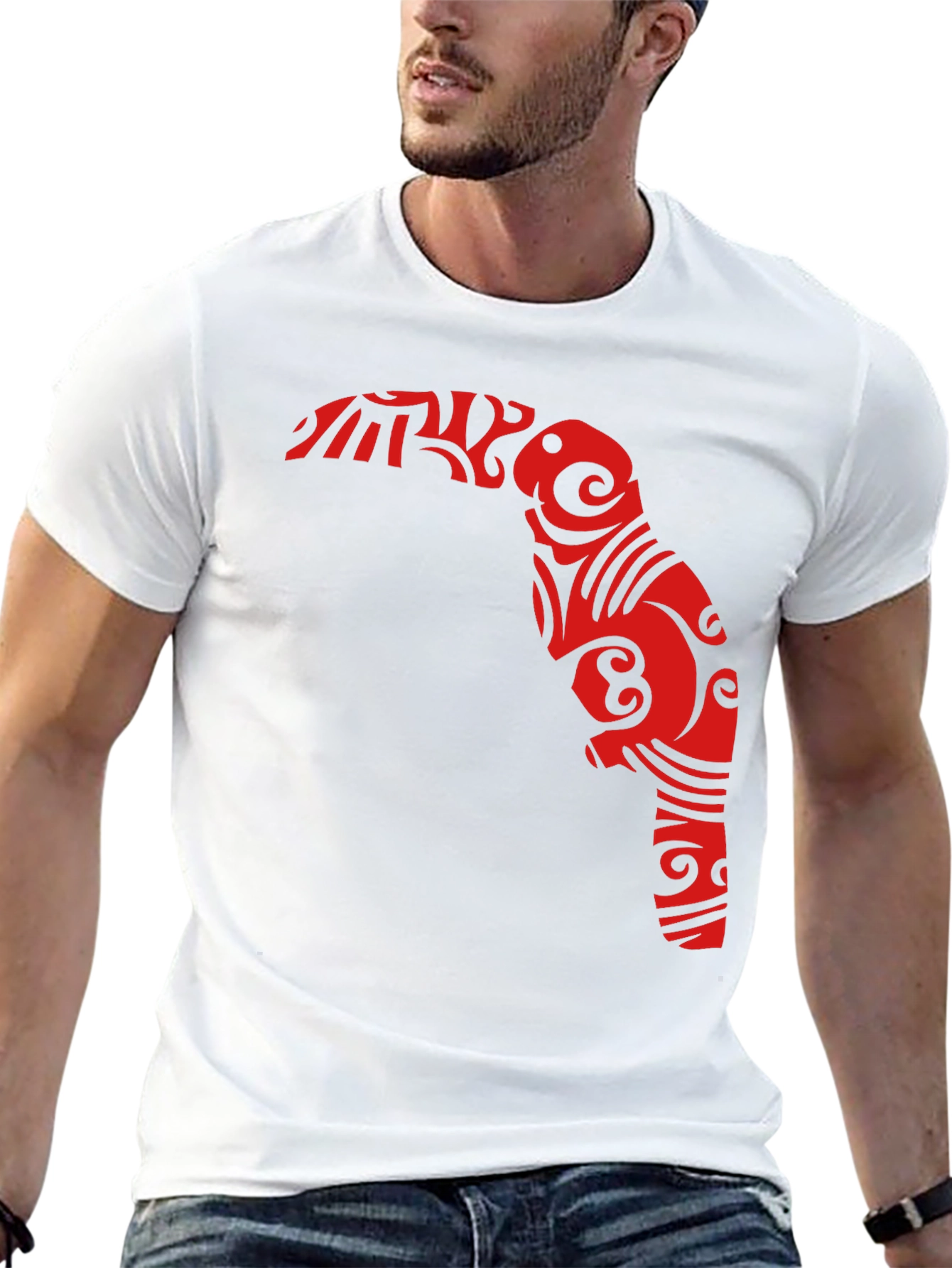 Tribal Florida T-Shirt - Black