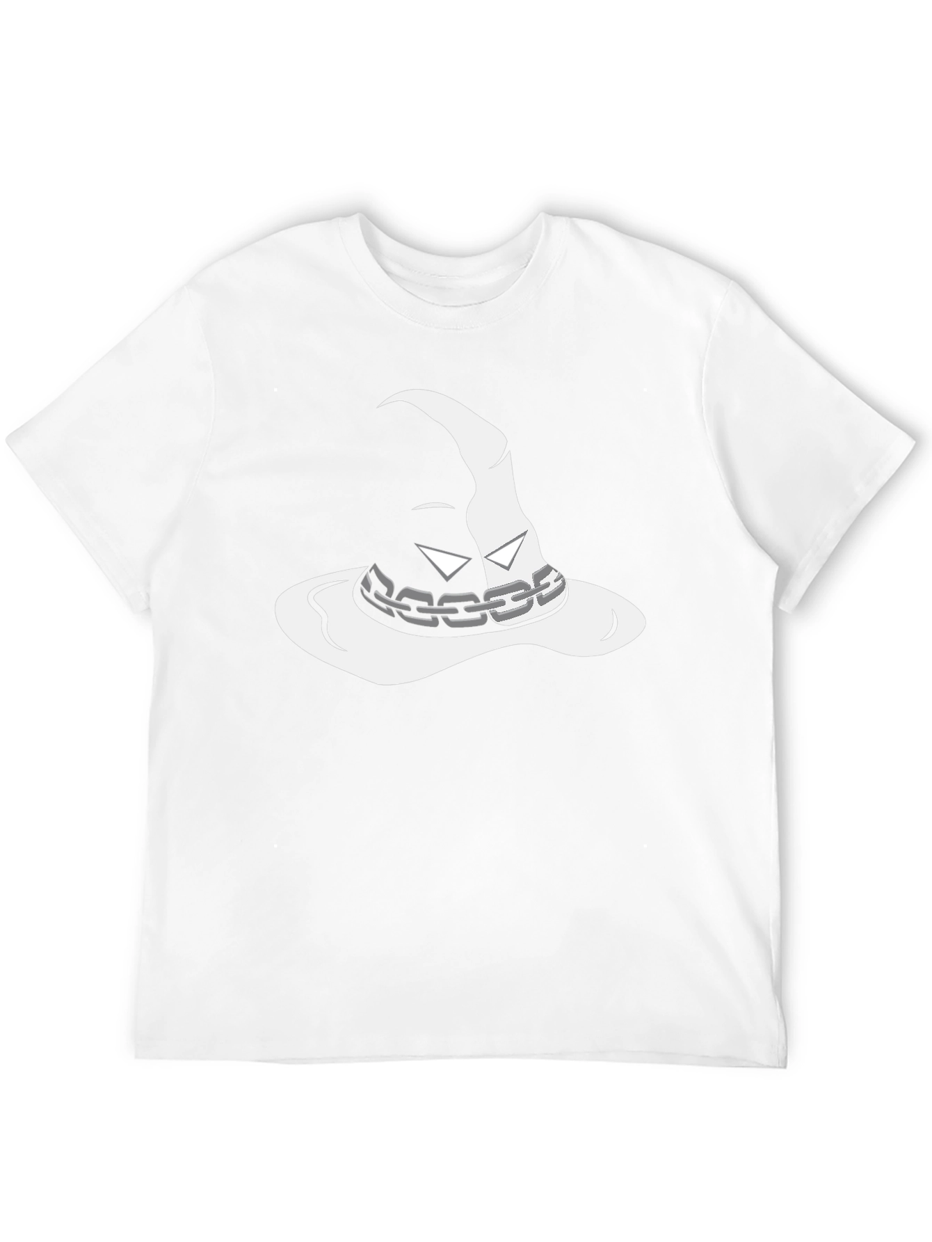 Mystic Wizard Hat Graphic Tee - Black