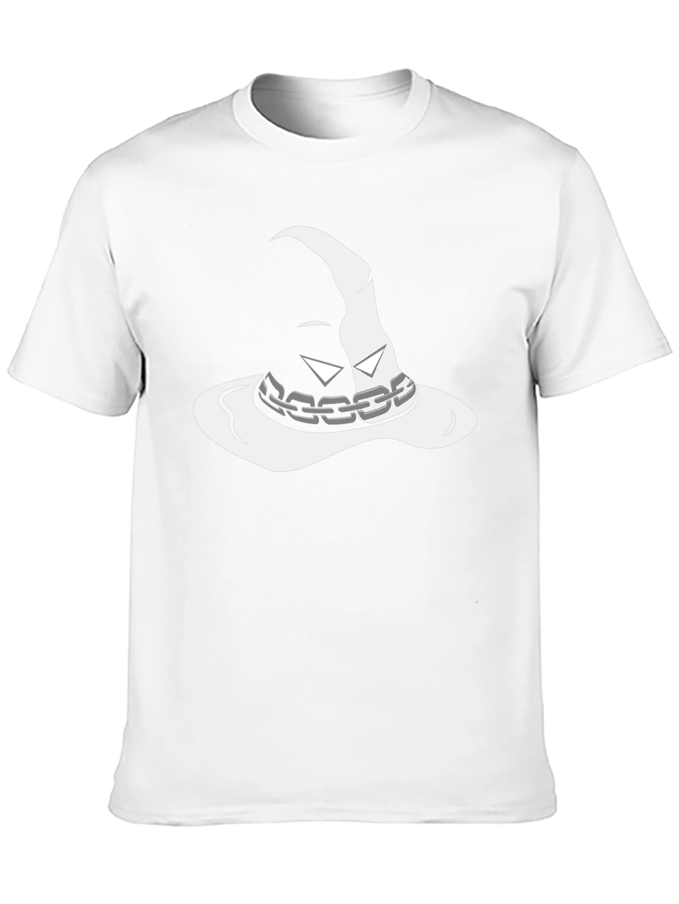 Mystic Wizard Hat Graphic Tee - Black
