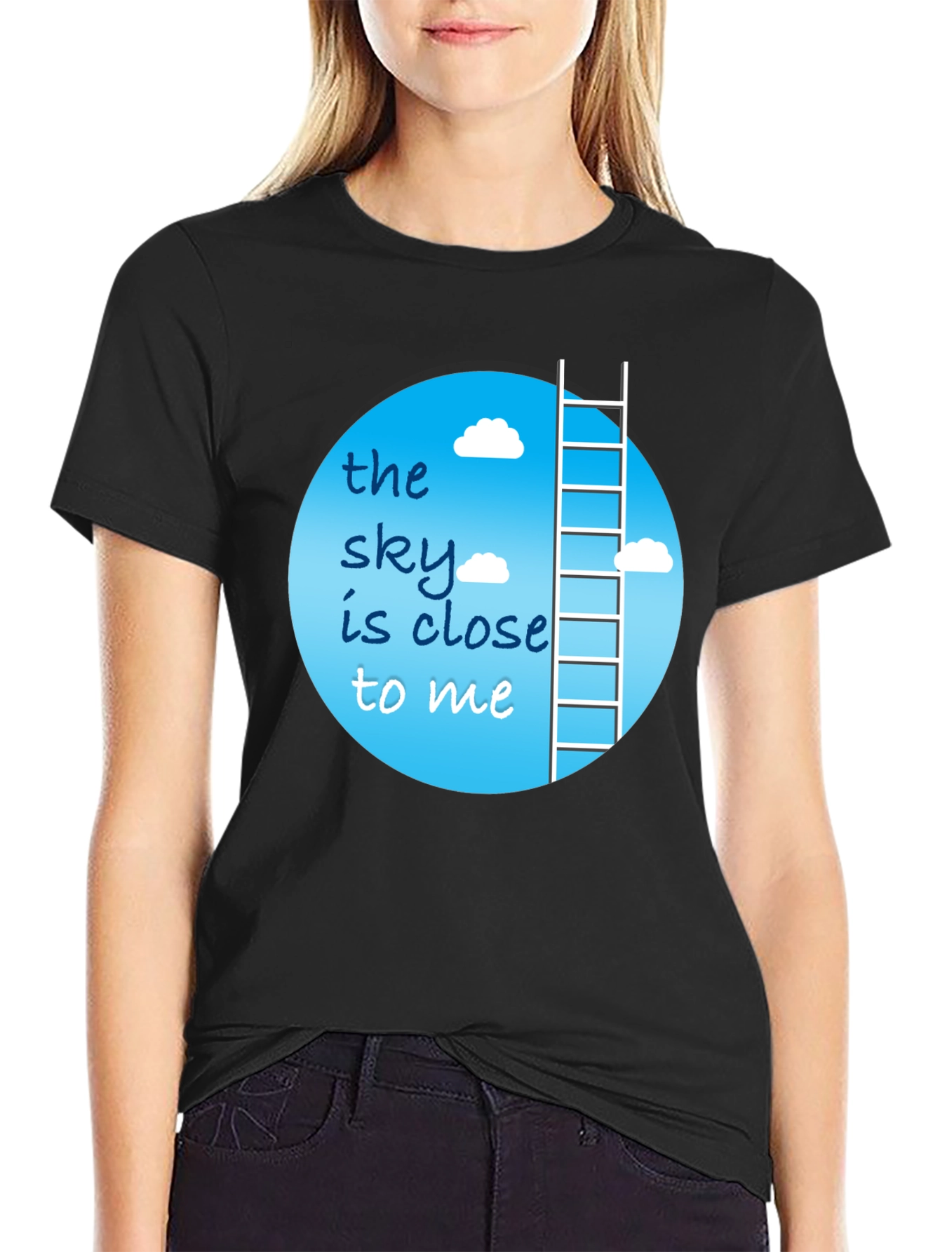 Skys Close to Me Graphic T-Shirt