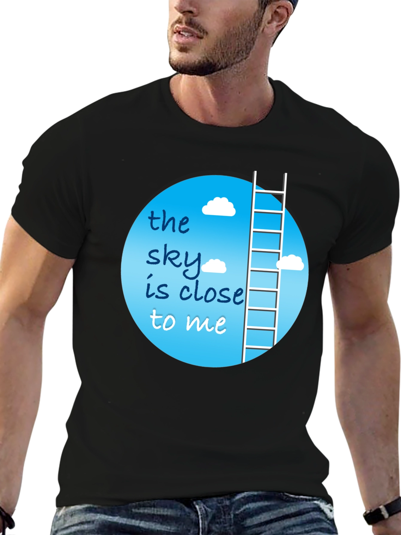Skys Close to Me Graphic T-Shirt