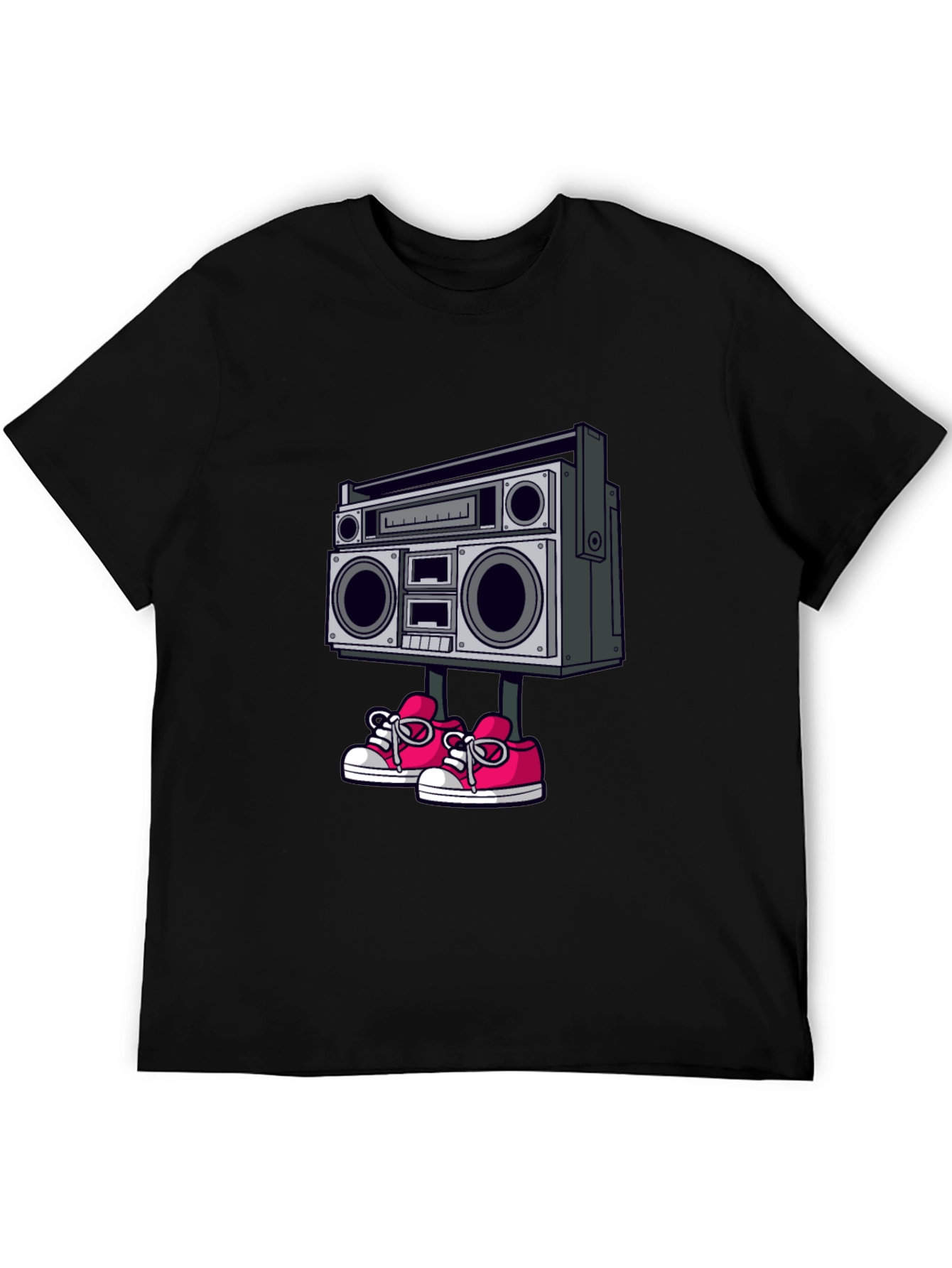 Boombox Walker Graphic Tee - Retro Style!