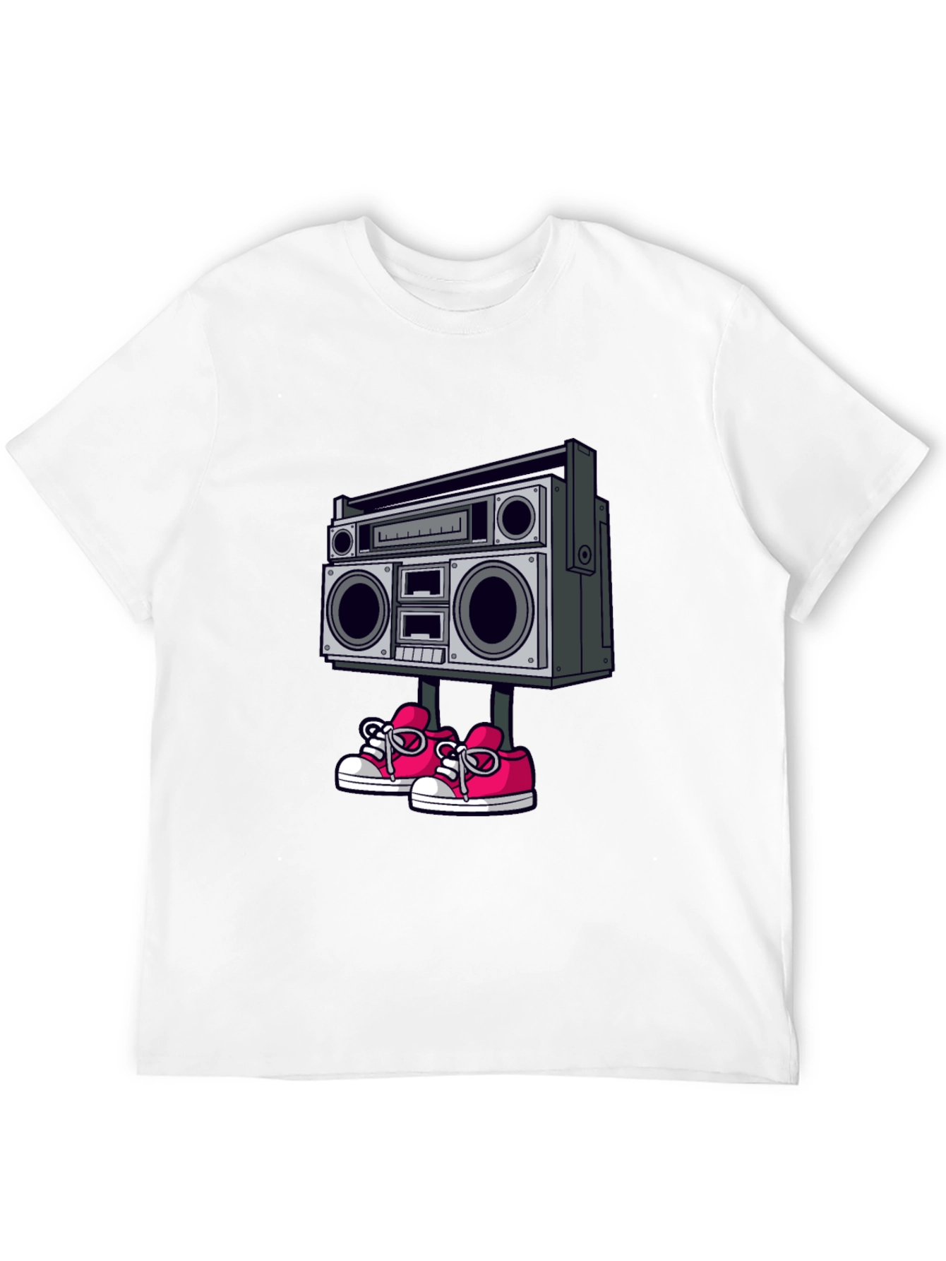 Boombox Walker Graphic Tee - Retro Style!
